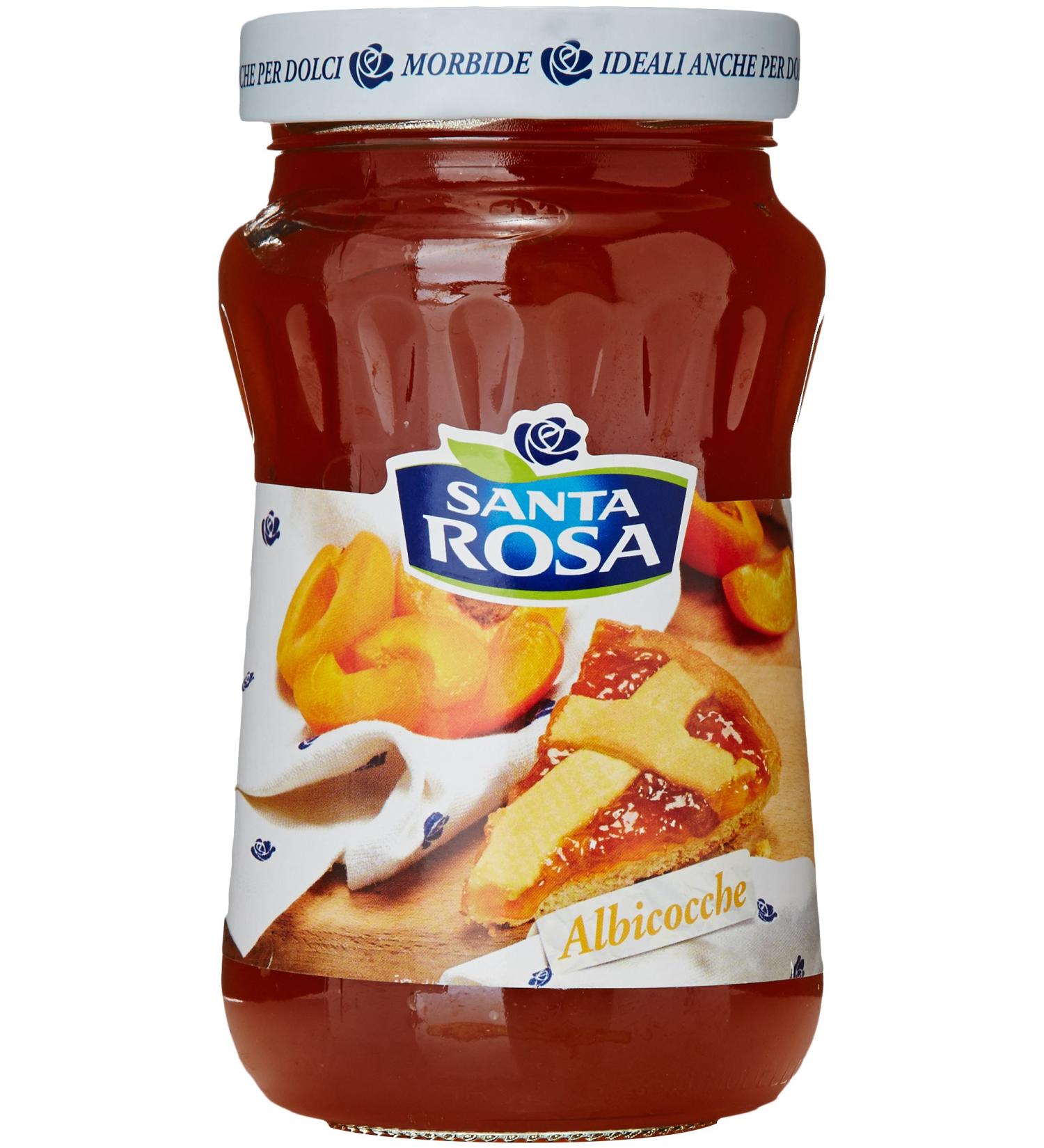 Italian Santa Rosa Apricot Jam 600 g Pack of 6 - Buy Online on GoSupps.com
