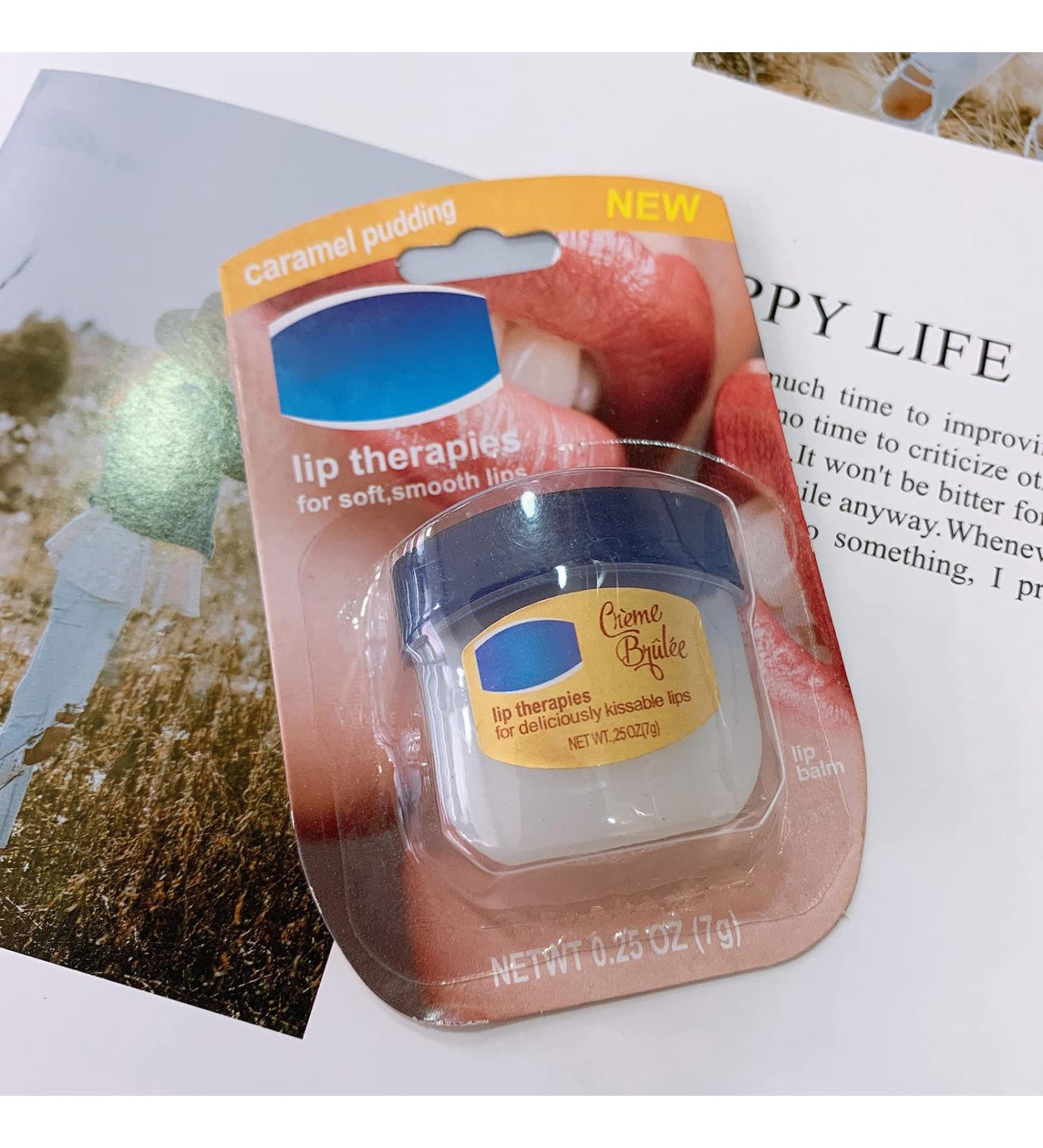 Verdant Touch Moisturizing Lip Balm Lip Balm Moisturize Nourish Long Lasting Hydration Lip Protector Pudding (Yellow)