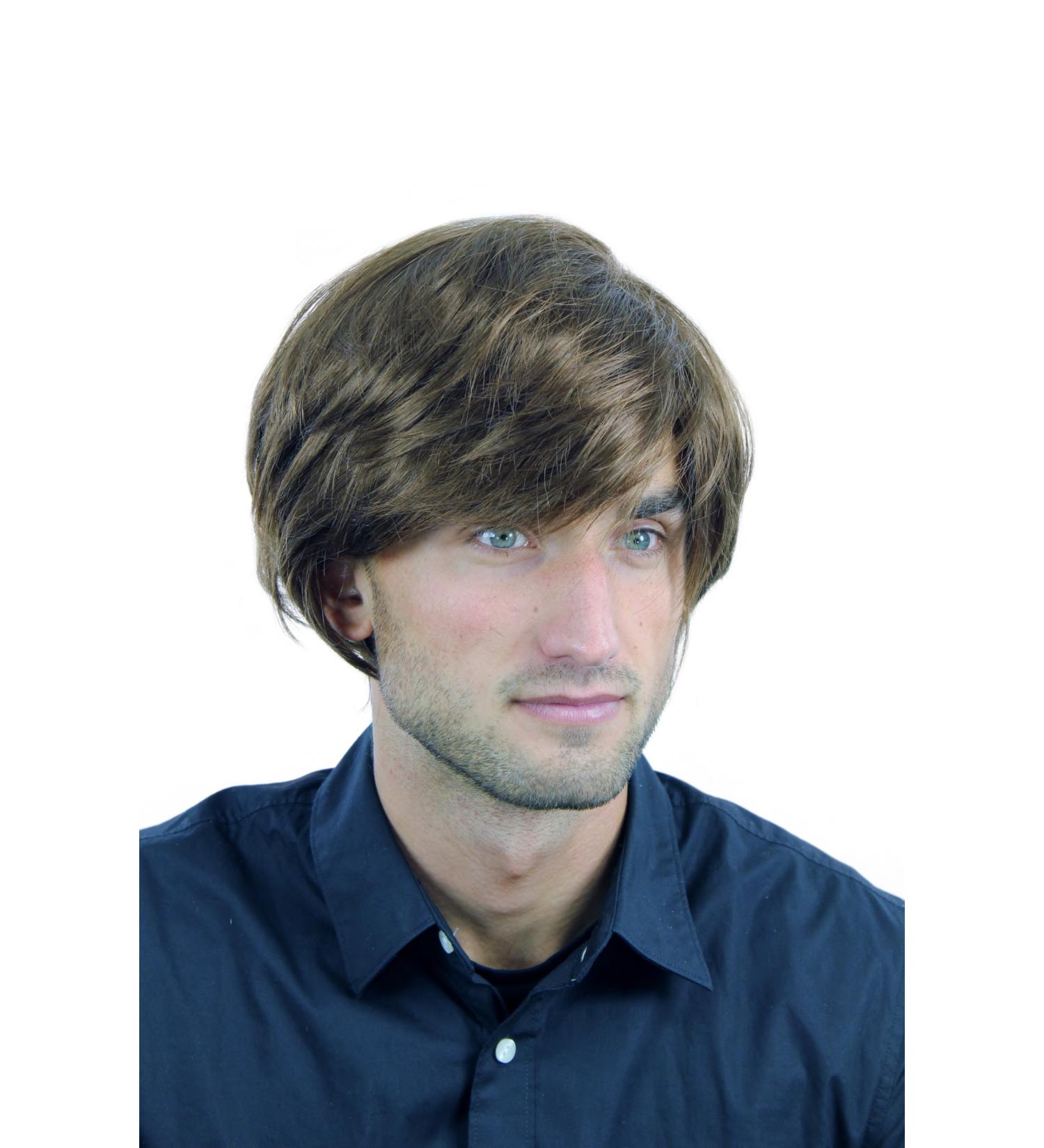 WIG ME UP - Men's Full & Dense Brown Mix Wig CM-433-12/6 | Stylish & Comfortable International Shipping - Buy Online on GoSupps.com