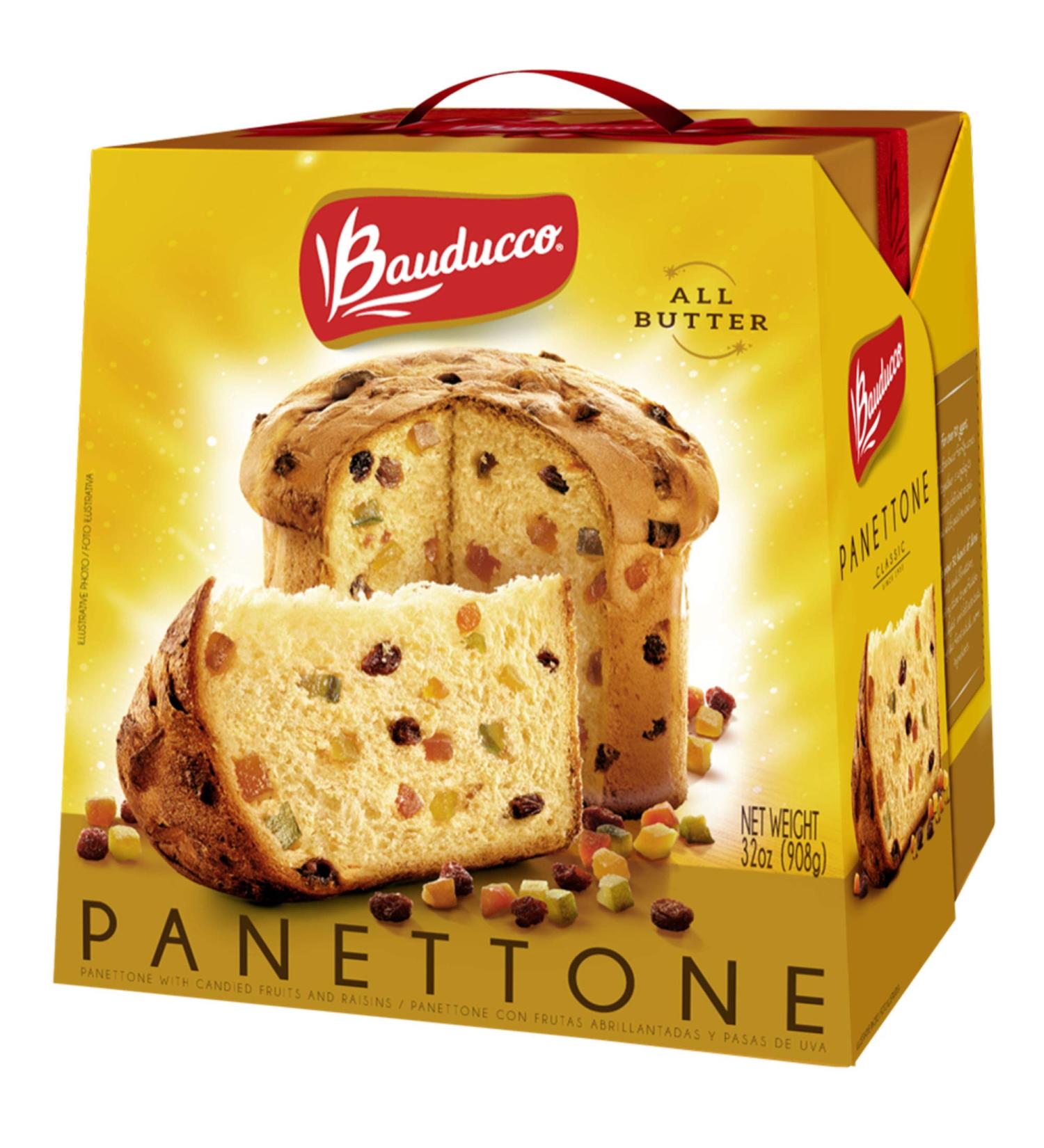 Bauducco Panettone All Butter Gift Pack - Traditional Italian Recipe, 32oz - Buy Online on GoSupps.com