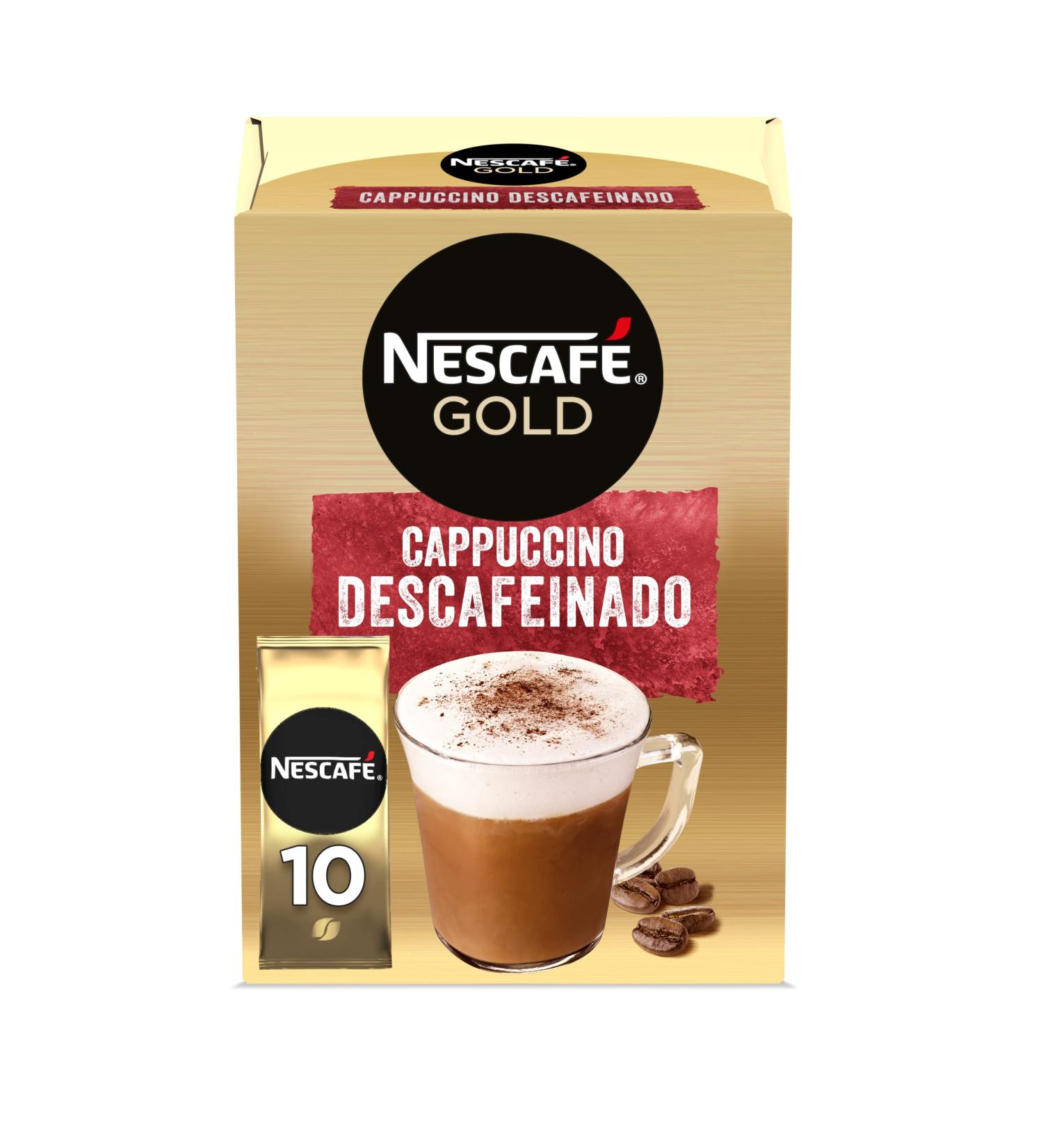 Nescaf Soluble Cappuccino Natural Coffee In Sobres 10 X 14gr - Buy Online on GoSupps.com