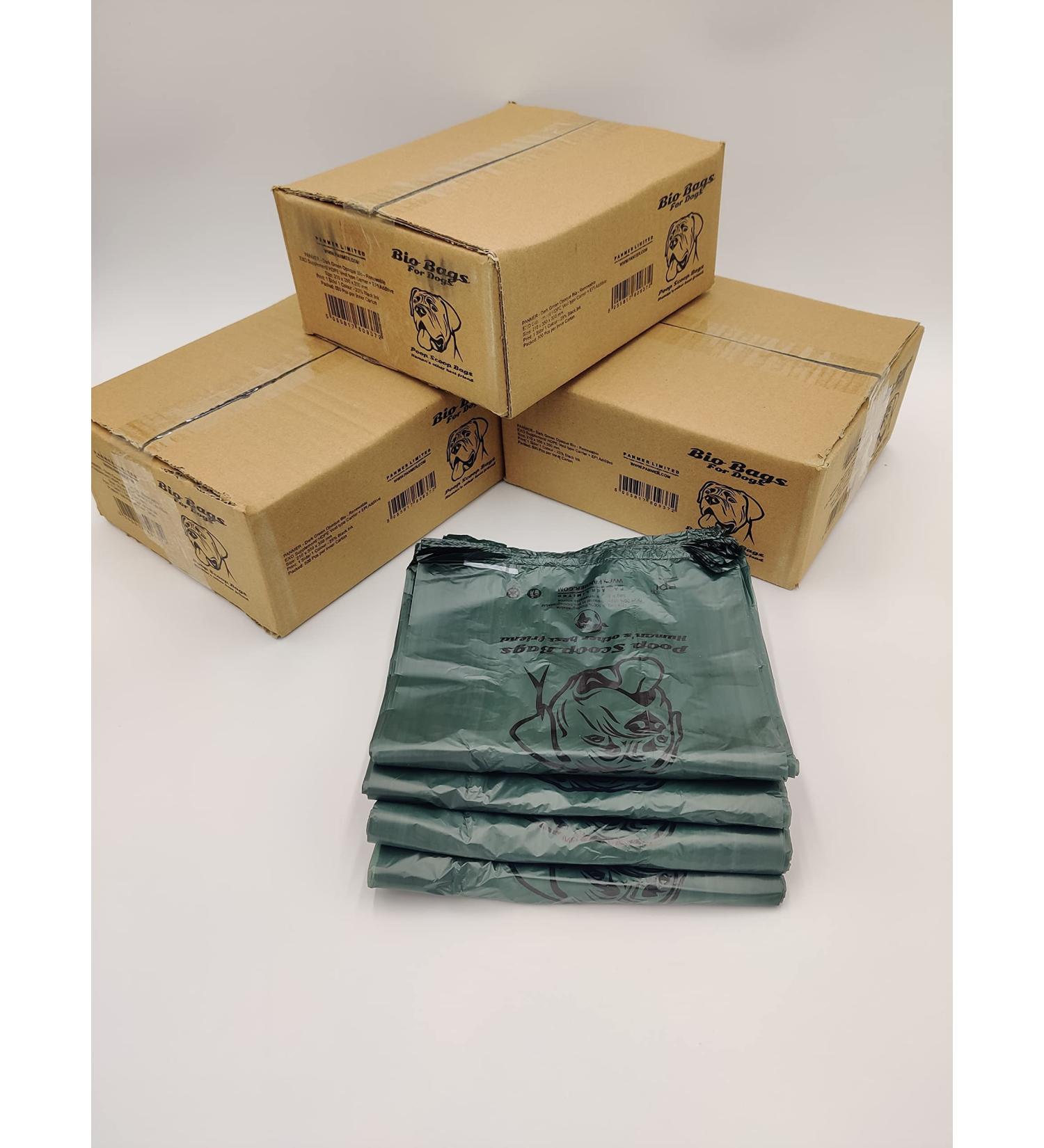 Panmer Poo Bio Bags Biodegradable Dog Poop Bags Waste Bags x 500 Eco Friendly Bulk Buy Human's Other Best Friend 1 count (Pack of 1) - Buy Online on GoSupps.com