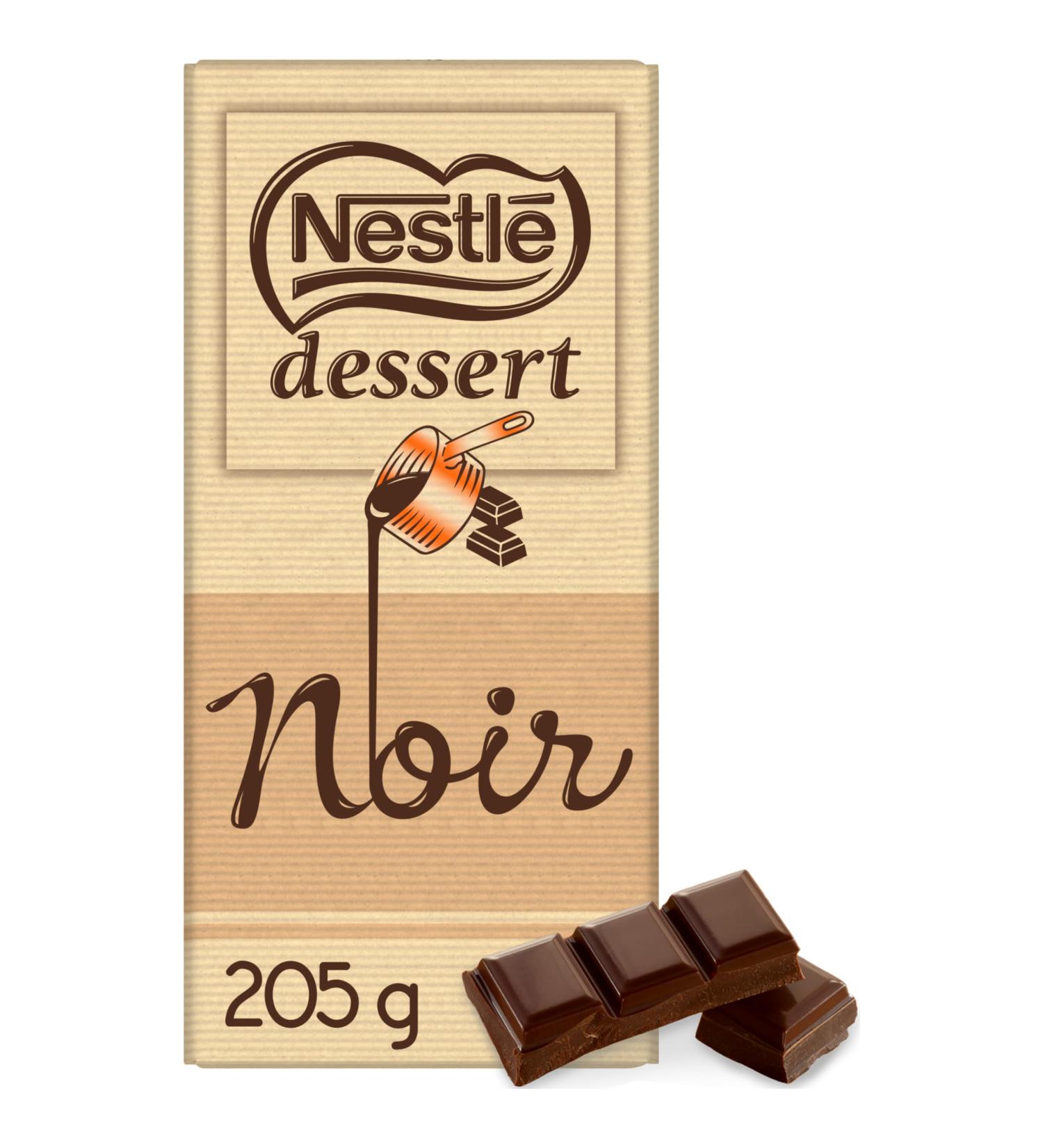 Nestle - Chocolat Noir Dessert - Dark Cooking Chocolate 52% Cocoa - 205 g - Buy Online on GoSupps.com