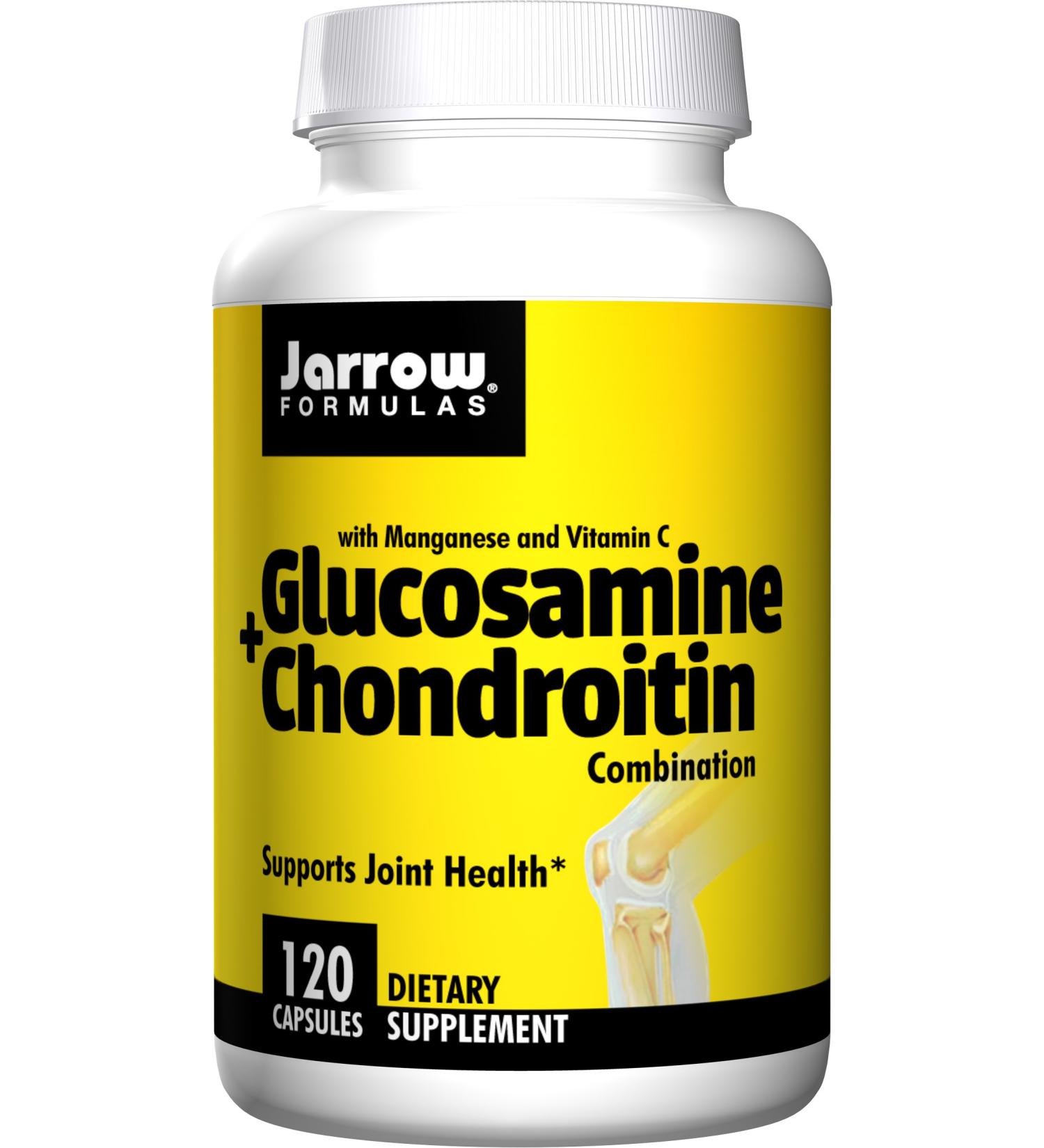 Jarrow Formulas Glucosamine + Chondroitin 120 Capsules