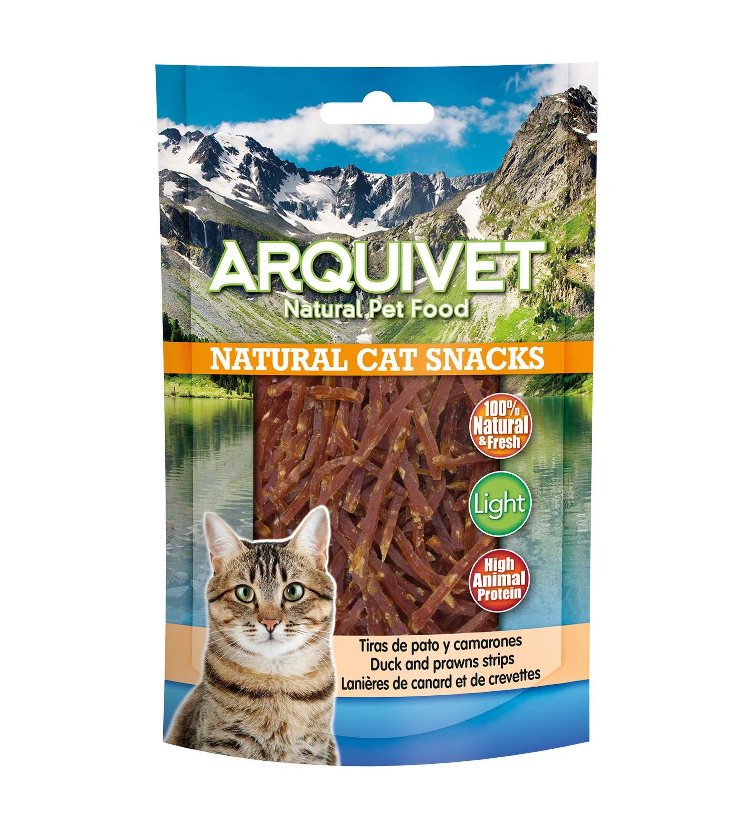 Arquivet Duck and Shrimp Strips 50 g 1 piece (Pack of 1) - Buy Online on GoSupps.com