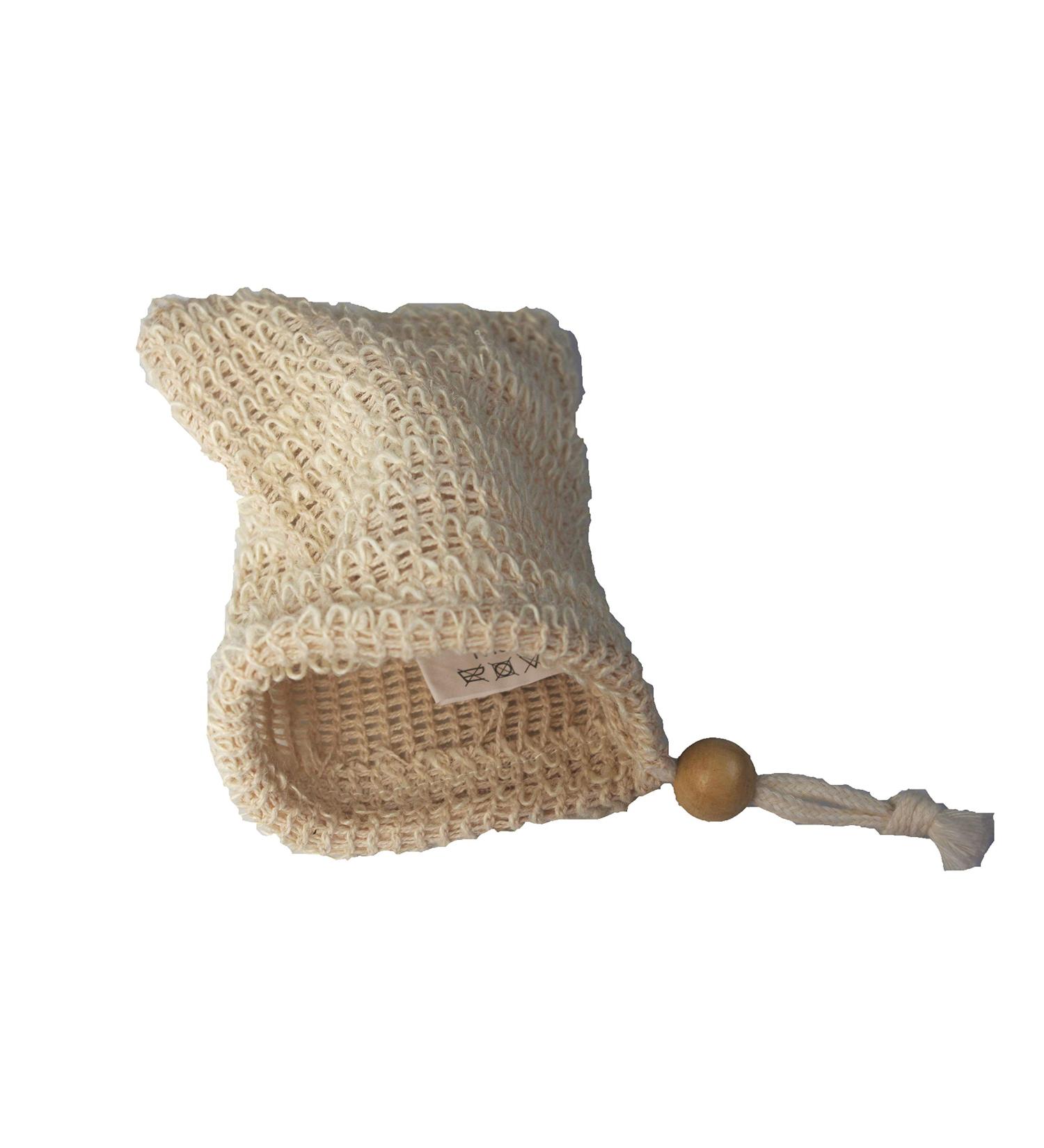 Pack of 3 Exfoliating Sisal Soap Saver Bags for Shower and Bath - Buy Online on GoSupps.com