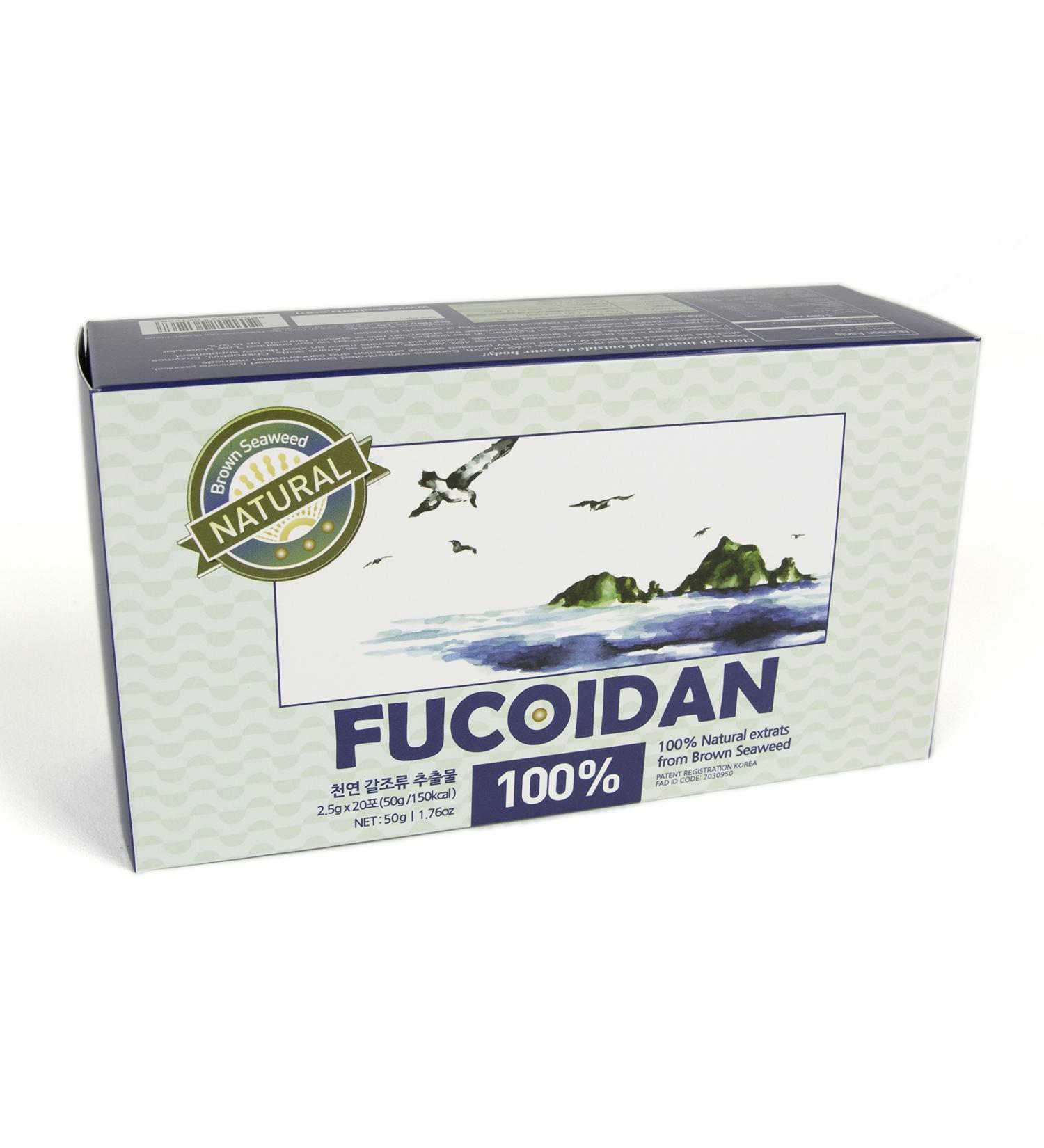 SeaHerb 100% Natural Brown Seaweed Extract Fucoidan Pills - USFDA Approved (ID 2030950) | 50g (20 Sachets) - Buy Online on GoSupps.com