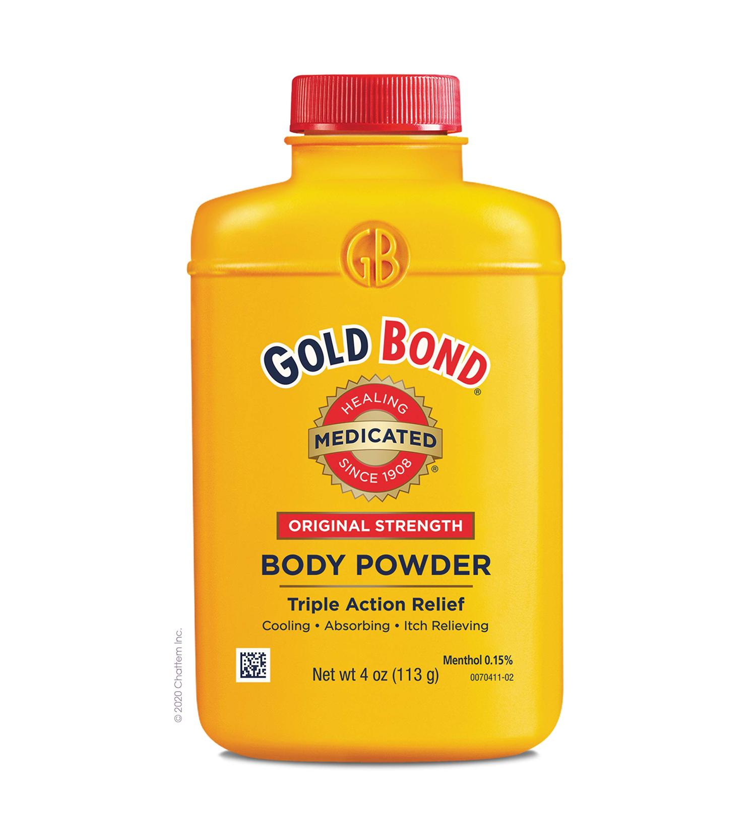 Gold Bond Original Strength Medicated Body Powder - 4 oz, Pack of 1 | Cooling, Absorbing & Itch Relief - Buy Online on GoSupps.com