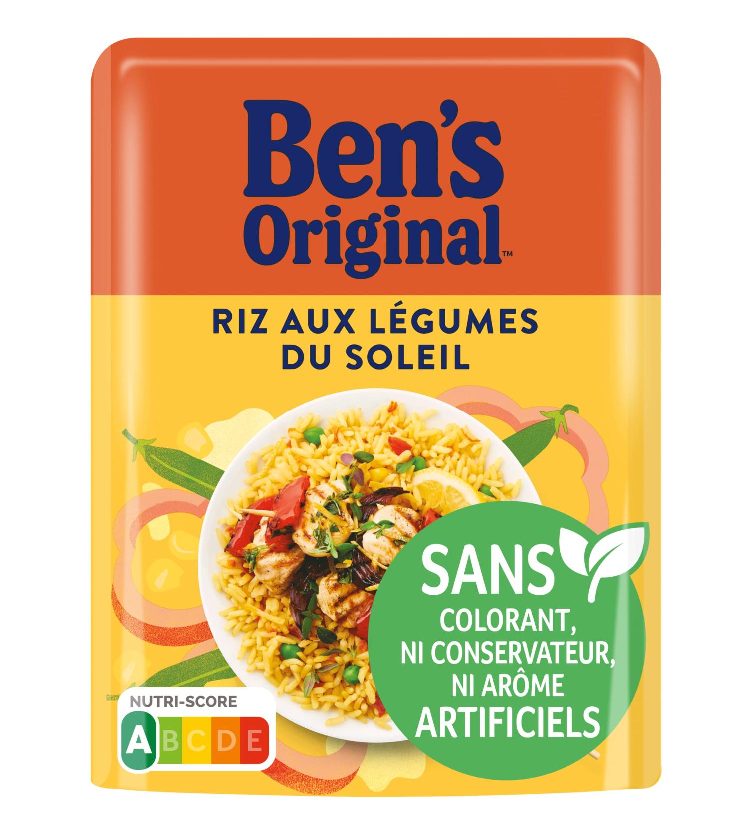 BEN'S ORIGINAL Rice with Sun Vegetables 2 min - 220g - Buy Online on GoSupps.com