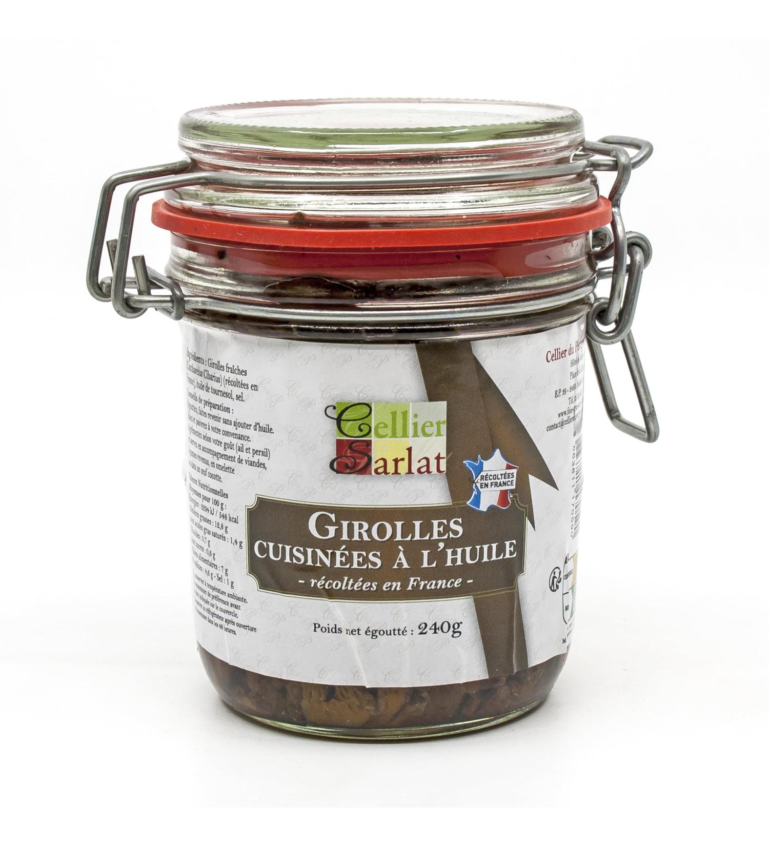 Girolles Cooked in Oil Origin France 240g