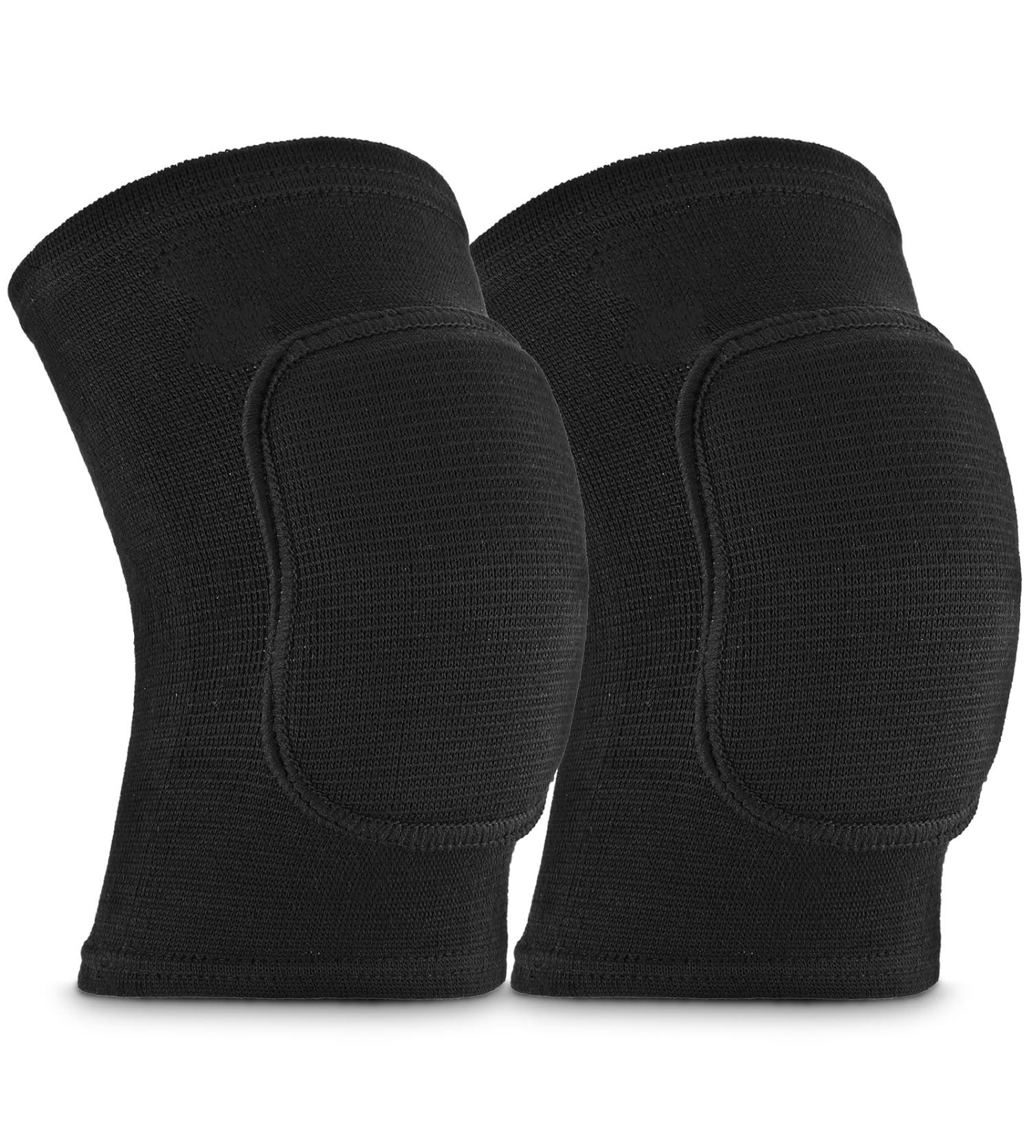 Sibba Compression Elbow Protectors & Shoulder Support - Breathable Knee Protectors for Volleyball & Basketball - Full Black for Kids & Women - Buy Online on GoSupps.com