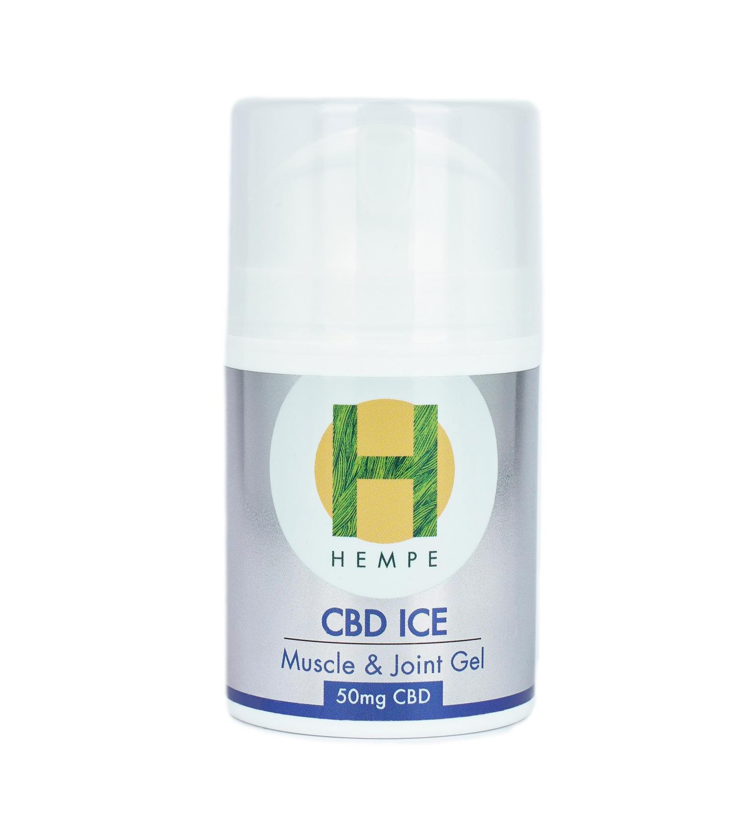 Hempe Ice Muscle & Joint Gel Active Relief High Strength Formula. Sooth Neck Shoulders Back Legs Feet