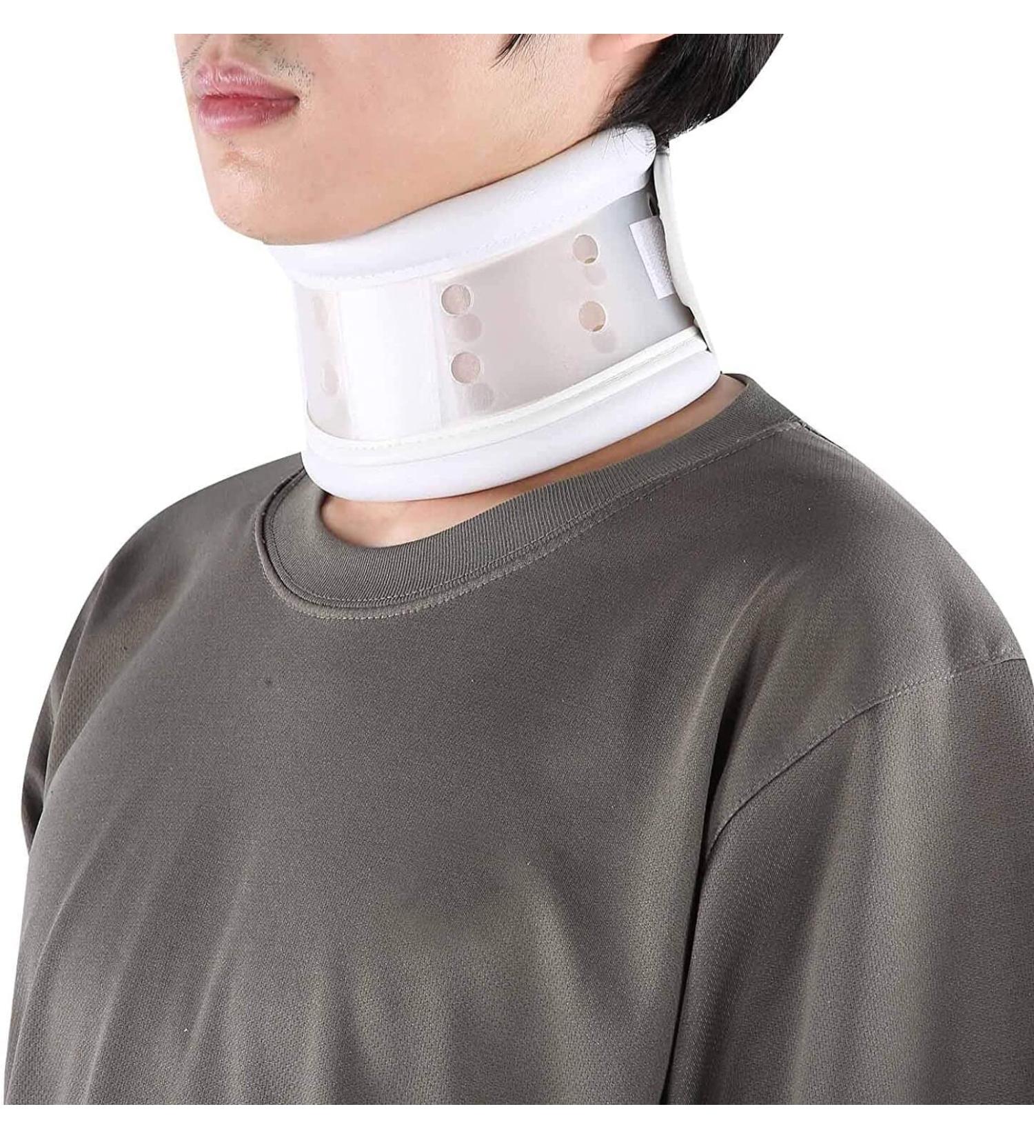 GPECTIFO Samnuerly Neck Brace - Adjustable Cervical Traction Device for Neck Pain Relief | Breathable PVC | S Size - International Shipping - Buy Online on GoSupps.com