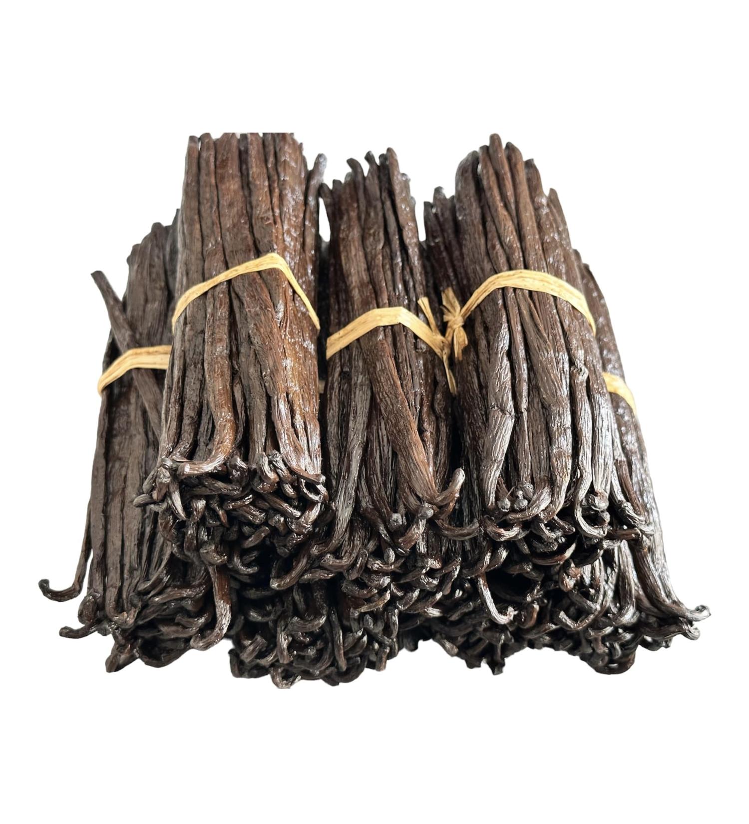 Bourbon Vanilla Pods from Madagascar - 1kg Gourmet Vanilla Pods 15 to 18 cm - Buy Online on GoSupps.com