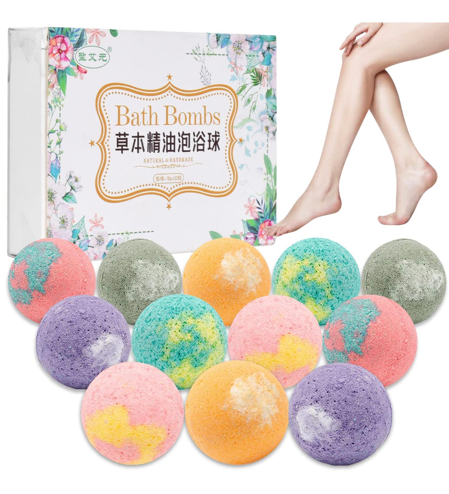 Bathing Moments Set for Women | Gift of Luxurious Bath Bombs & Pearls | Natural Ingredients | Perfect Birthday Gift - Buy Online on GoSupps.com