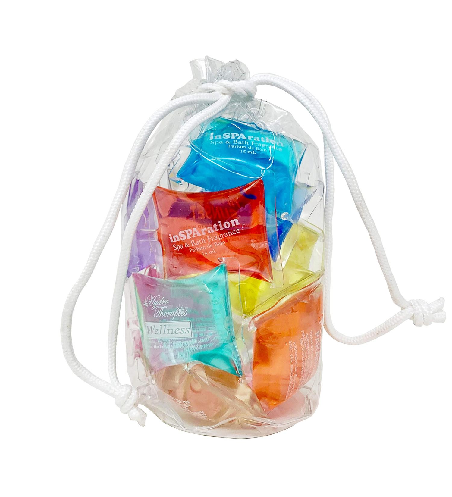 inSPAration Spa and Bath Aromatherapy Model# 151 Sample Gift Pack Bag, 1/2-Ounce