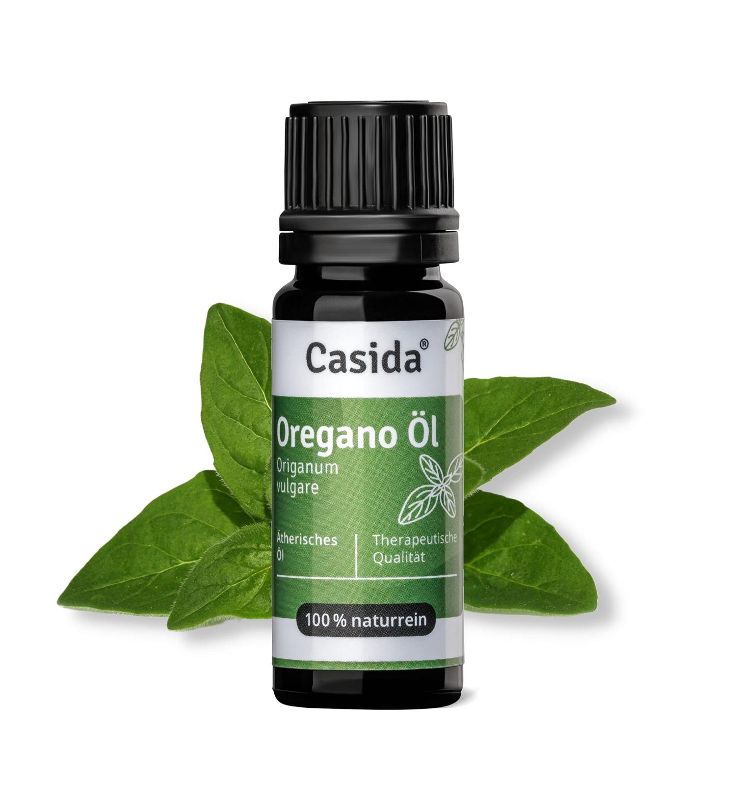 Buy Casida Organic Oregano Oil - 10 ml | Natural Food Quality for Aromatherapy & Diffusers | Premium Essential Oil - Buy Online on GoSupps.com