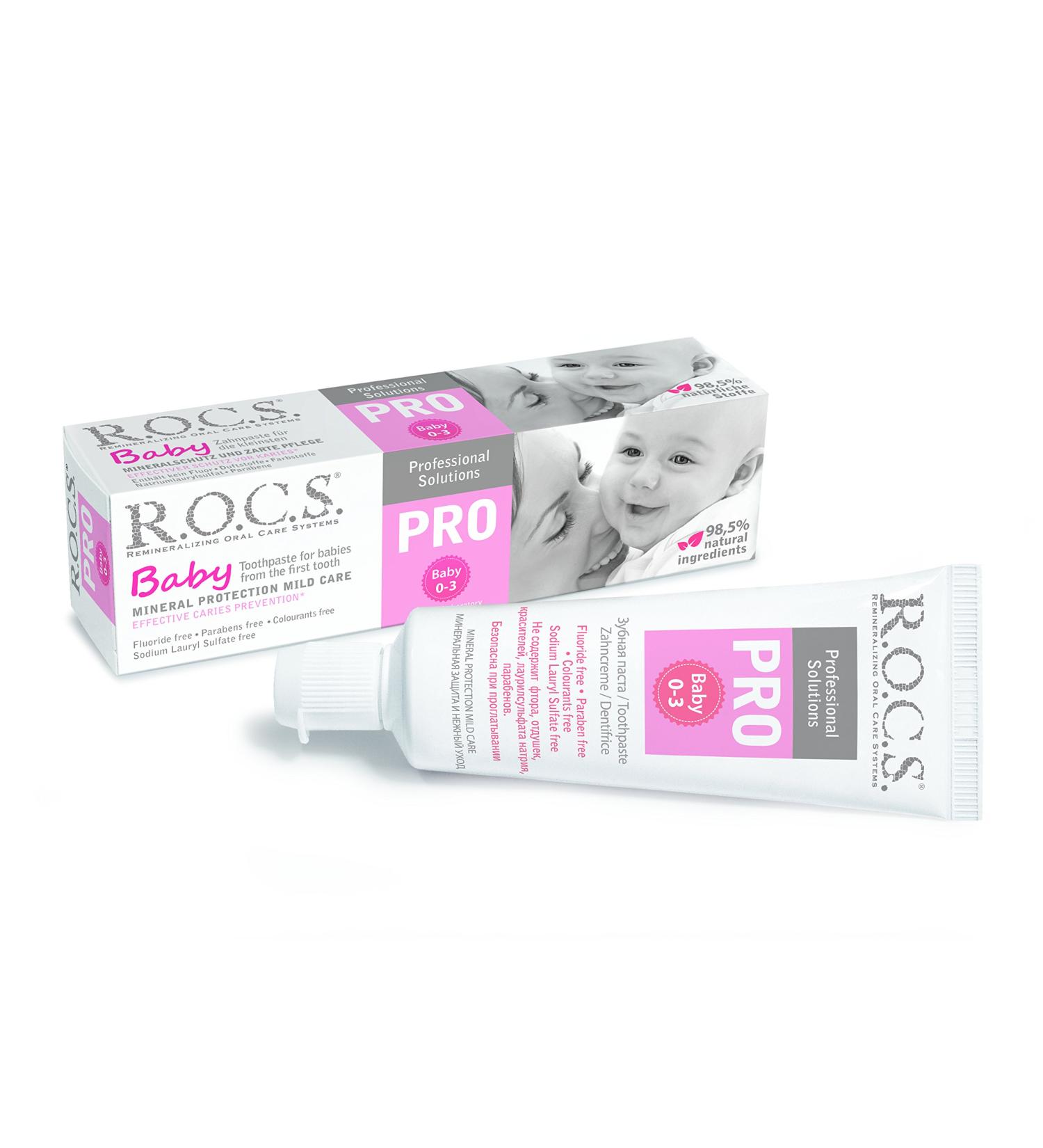 ROCS Toothpaste "Pro Baby Mineral Protection" 45g