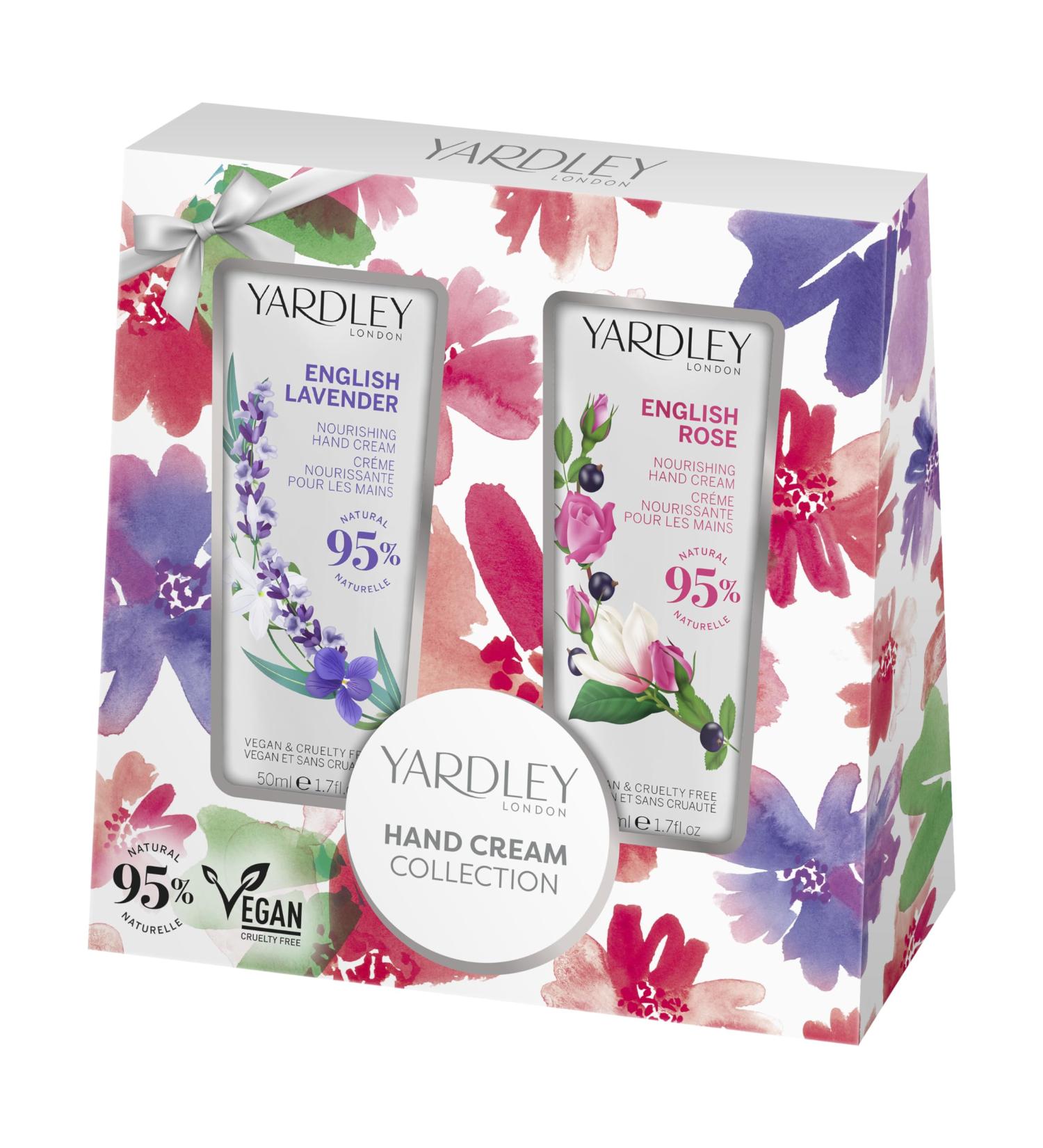 Yardley Hand Cream Duo Set - 2x50ml - Perfect Christmas or Birthday Gift for Her - Buy Online on GoSupps.com