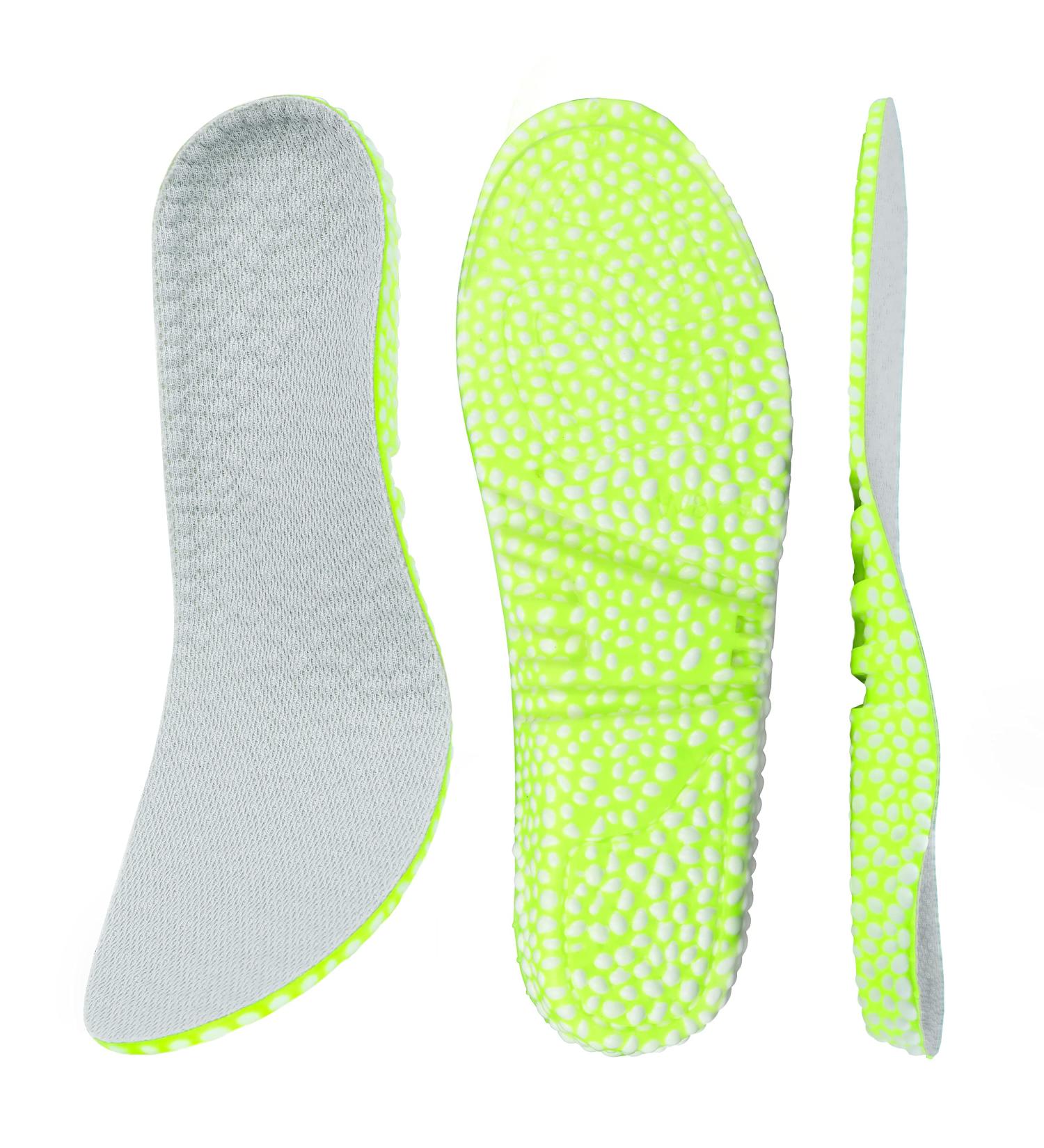 NICE CARE Arch Support Insoles for Women - Plantar Fasciitis Relief | Orthotic Shoe Inserts for Flat Feet Pain | Breathable E-TPU Material | Gray, Size 5-7 - Buy Online on GoSupps.com