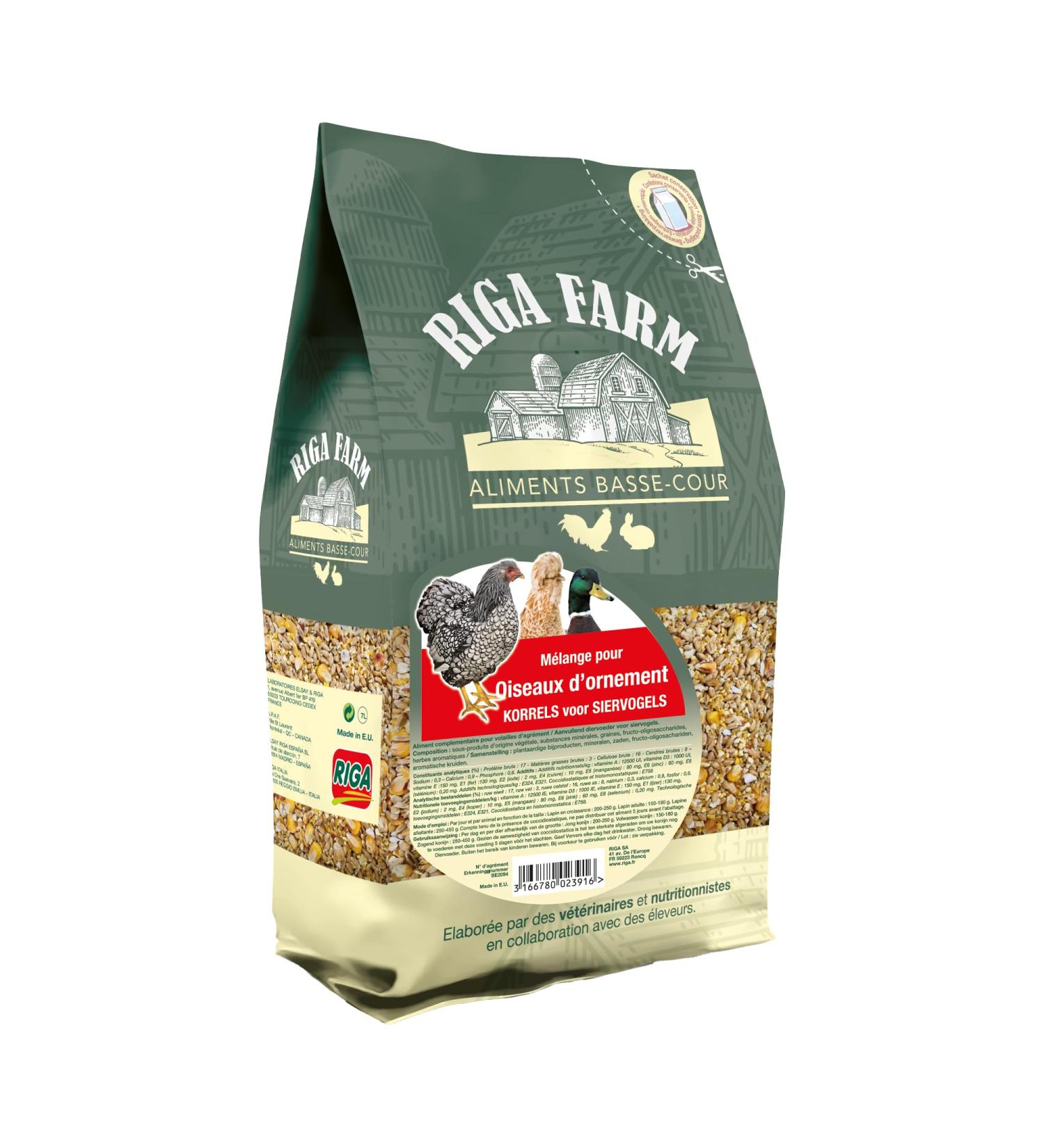 Riga - Poultry mix APPROVAL 4 kg (Packaging may vary) - Buy Online on GoSupps.com