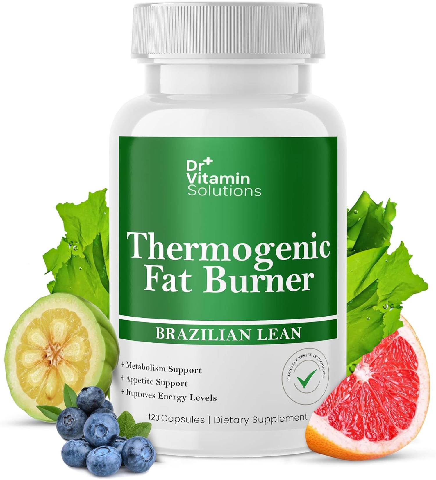 DR VITAMIN SOLUTIONS Thermogenic Fat Burner - 120 Capsules - Buy Online on GoSupps.com