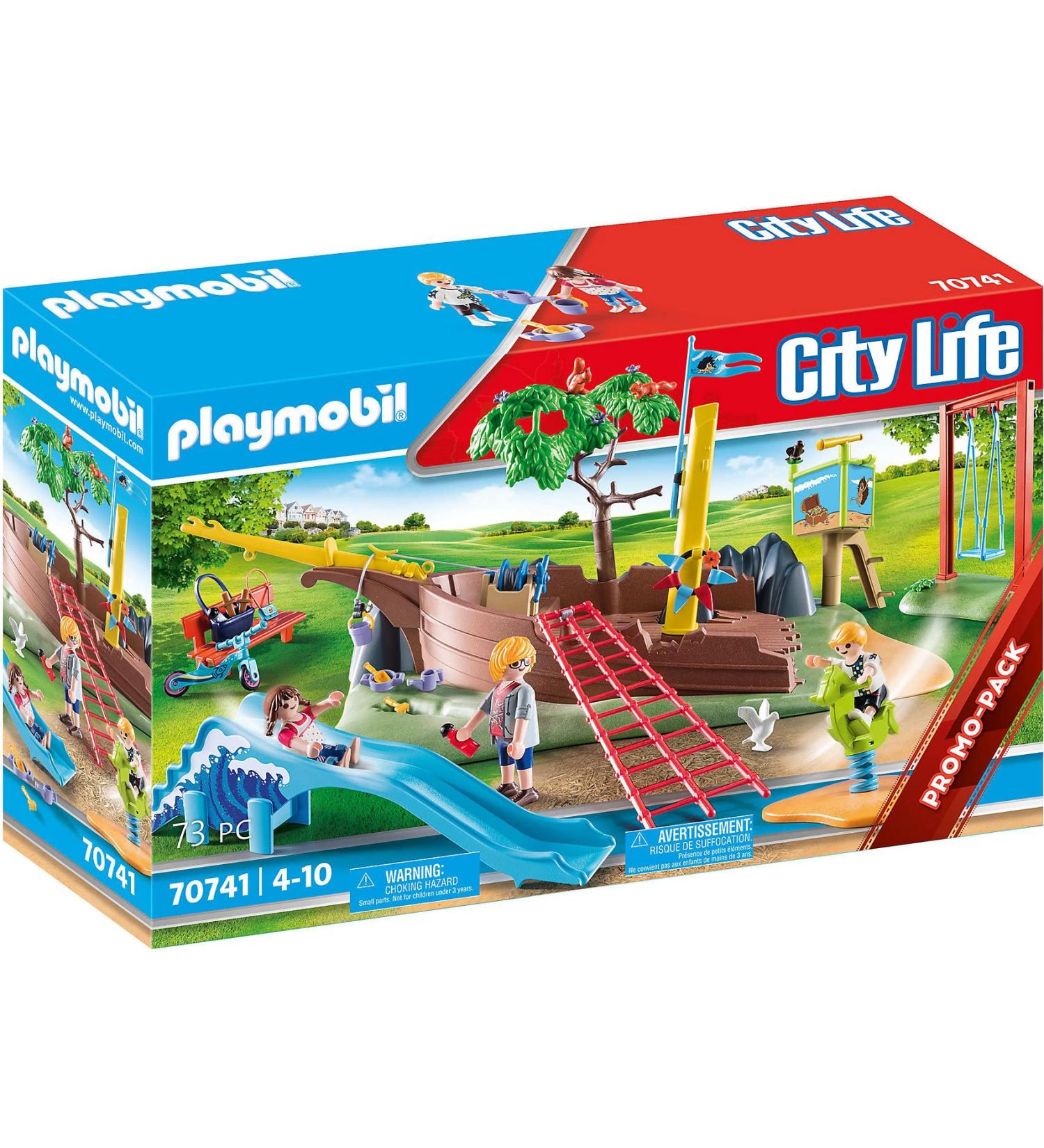 Buy PLAYMOBIL City Life 70741 Adventure Playground with Shipwreck | International Shipping | Ages 4+ - Buy Online on GoSupps.com