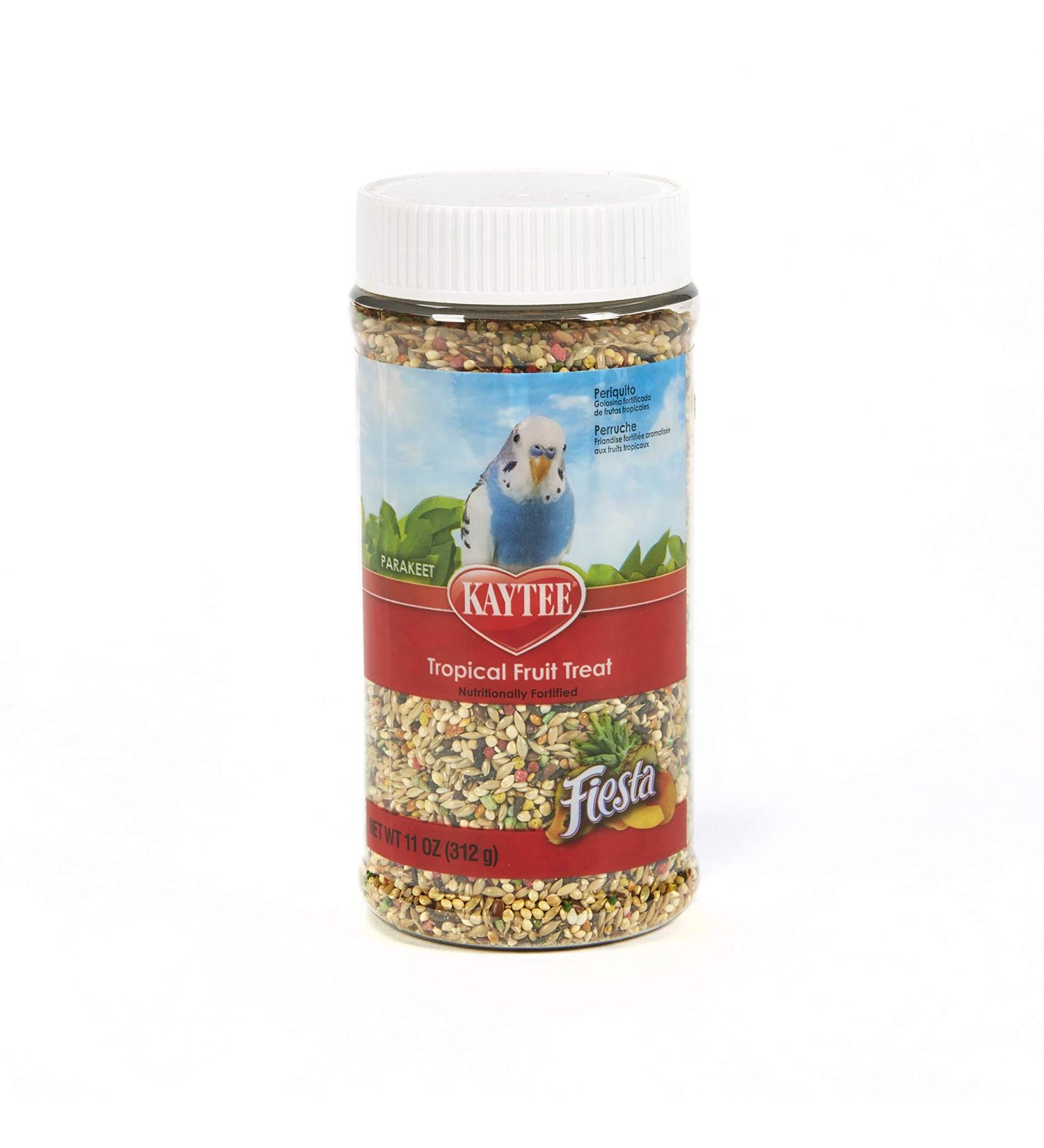 Kaytee Tropical Fruit Treat Jar for Parakeets- 11 oz - Buy Online on GoSupps.com