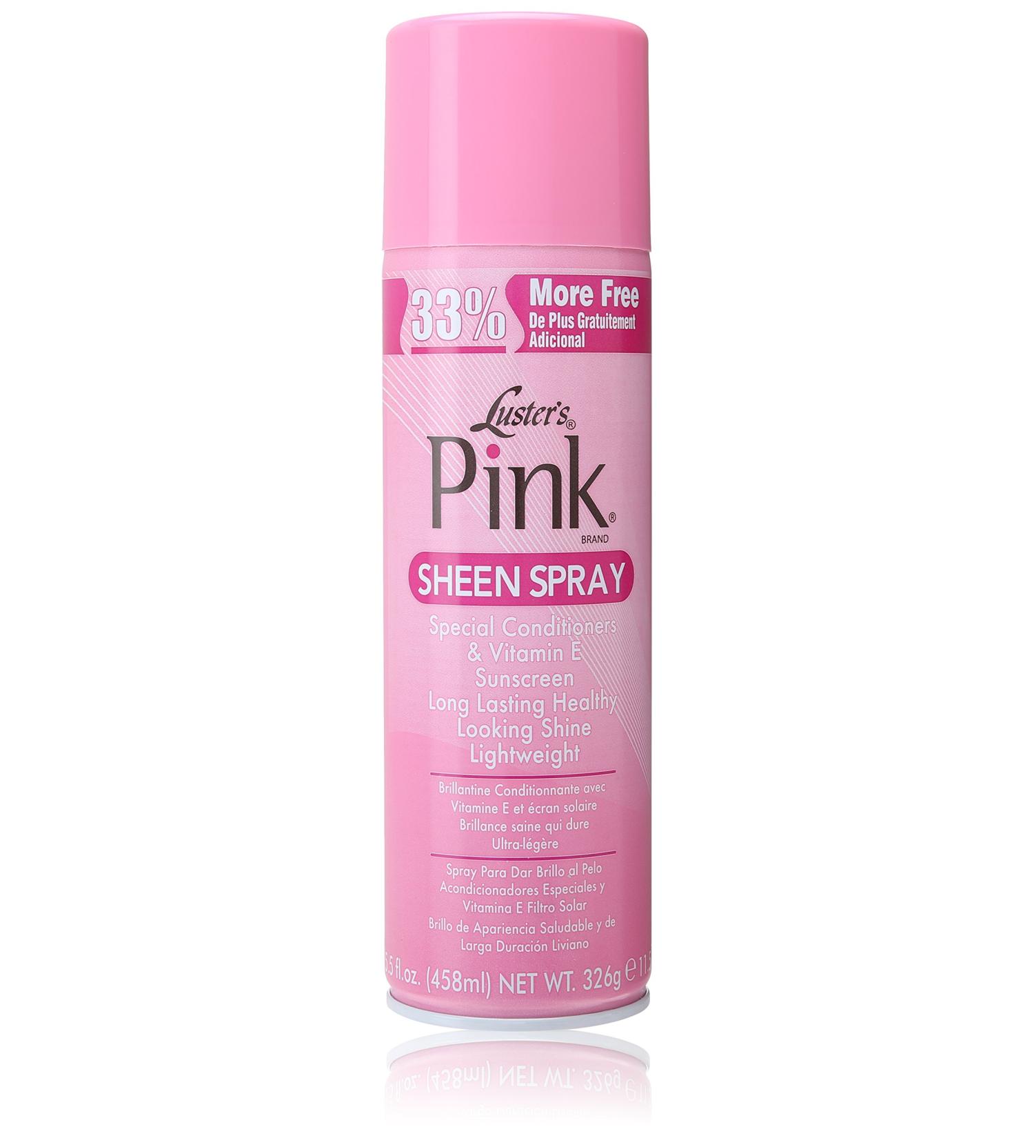 Luster's Pink Sheen Spray  11.5 Ounce