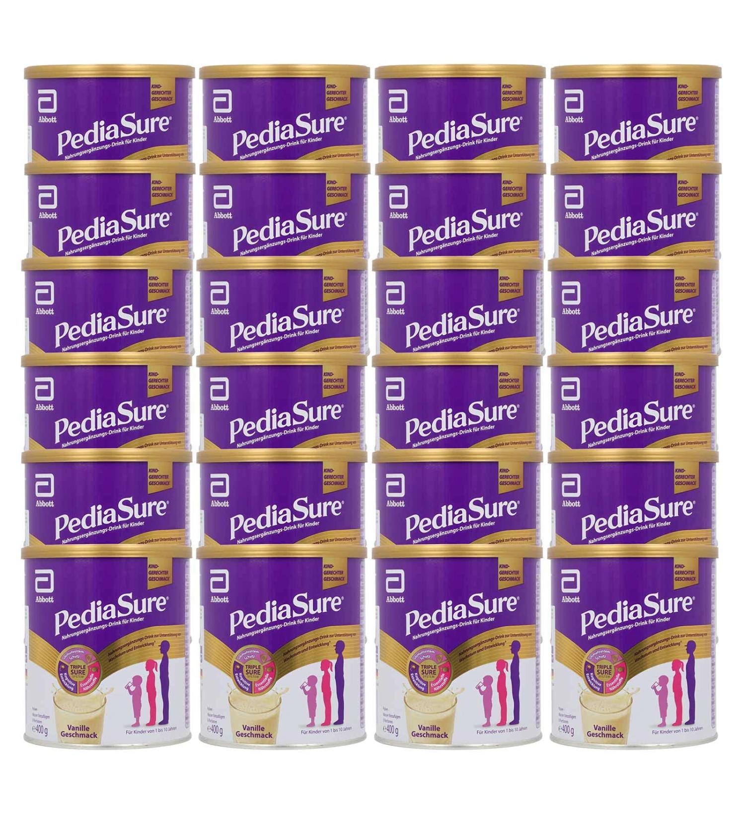 Abbott PediaSure Vanilla Nutritional Supplement Powder for Children (24x400g) - Balanced Diet Support - Buy Online on GoSupps.com