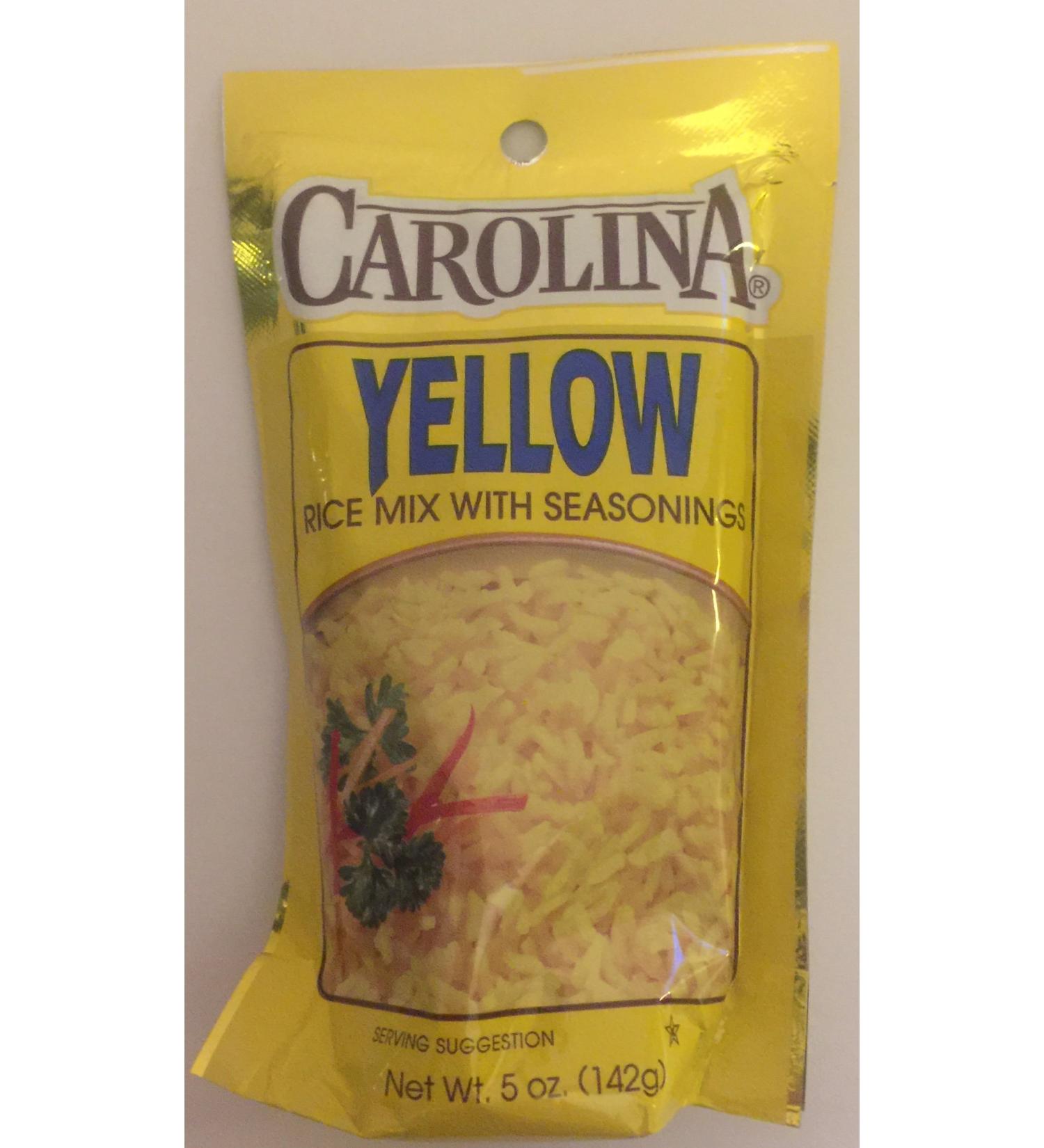 Carolina Yellow Rice Mix with Seasoning - 5 Ounce Pouches (Pack of 6) - Buy Online on GoSupps.com