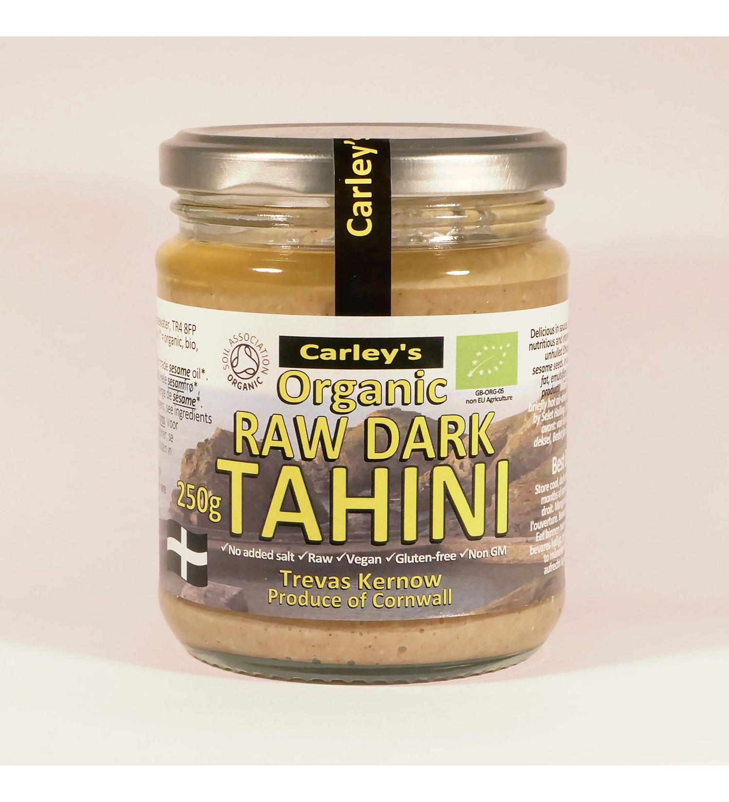 Carleys Econ Org Raw Dark Tahini 425g