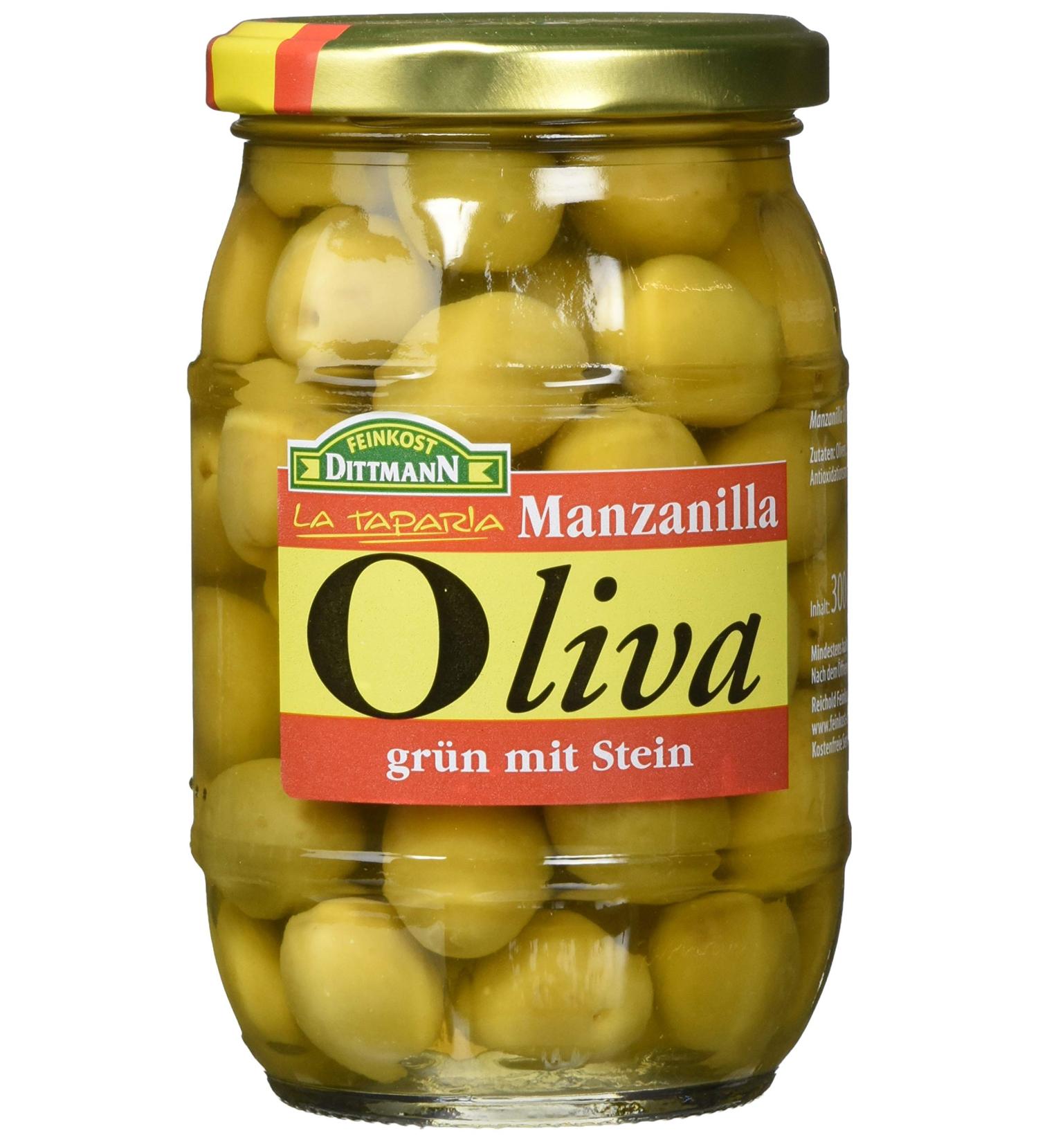 Buy Gourmet Green Olives with Stone - 300g Jar | Premium Quality International Shipping - Buy Online on GoSupps.com
