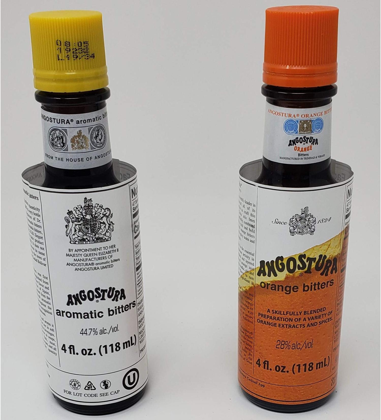 Angostura Aromatic & Orange Bitters Set - 4 Fl. oz | Premium Cocktail Enhancers - Buy Online on GoSupps.com
