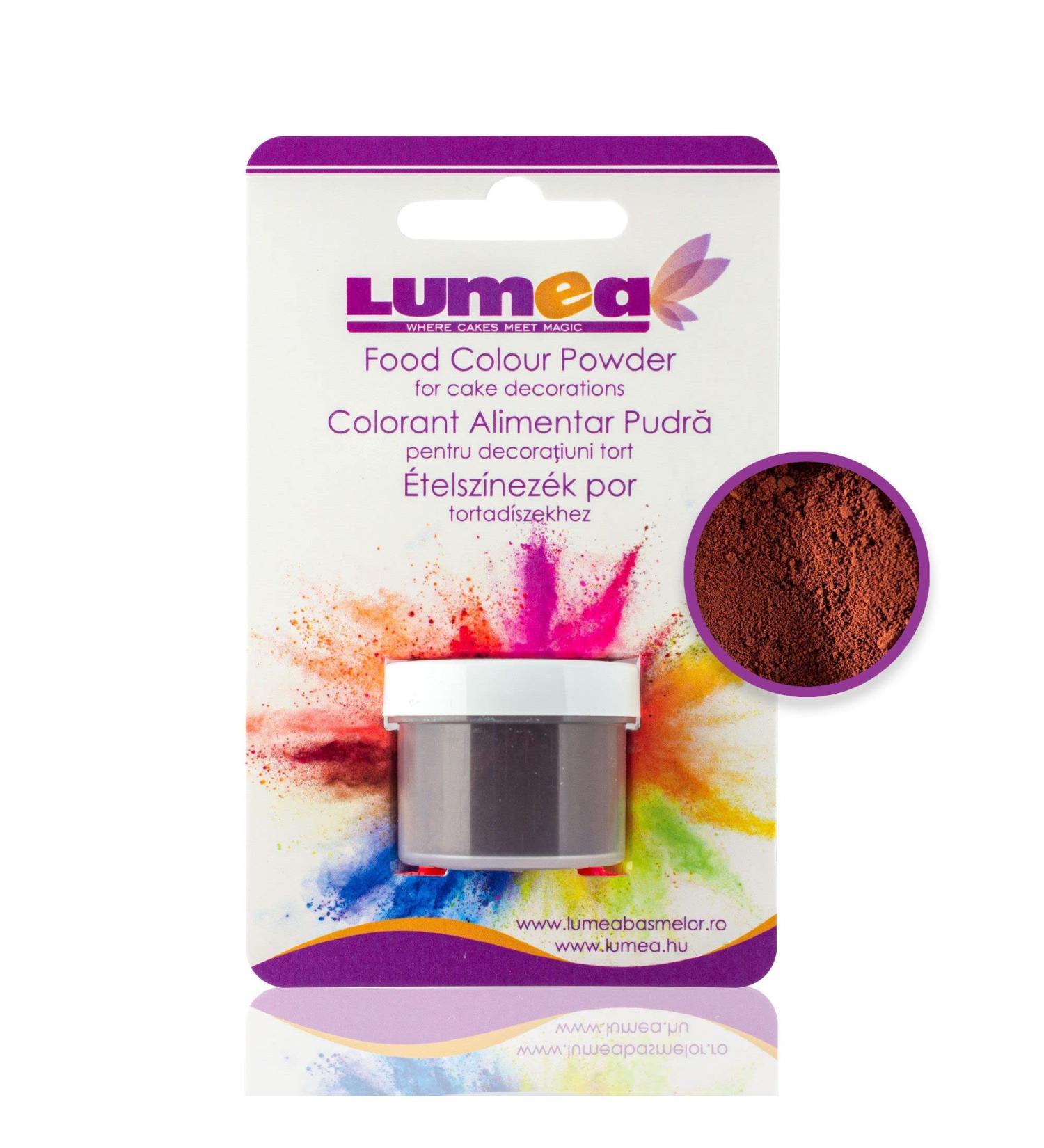 Deco Magic24 Chocolate Brown Food Color Powder - Fat-Soluble Baking Accessory for Fondant & Marzipan - 2-4g Can - International Shipping Available - Buy Online on GoSupps.com