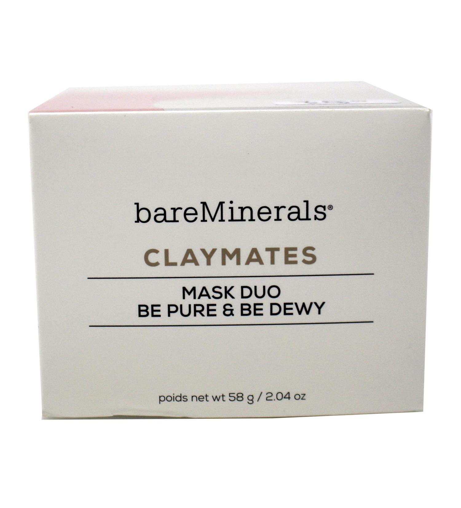 CLAYMATES MASK DUO - BE PURE & BE DEWY 58g