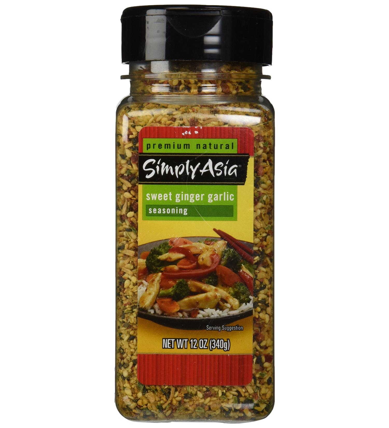 Simply Asia Sweet Ginger Garlic Seasoning 12oz - Authentic Asian Flavors for Delicious Meals - Buy Online on GoSupps.com