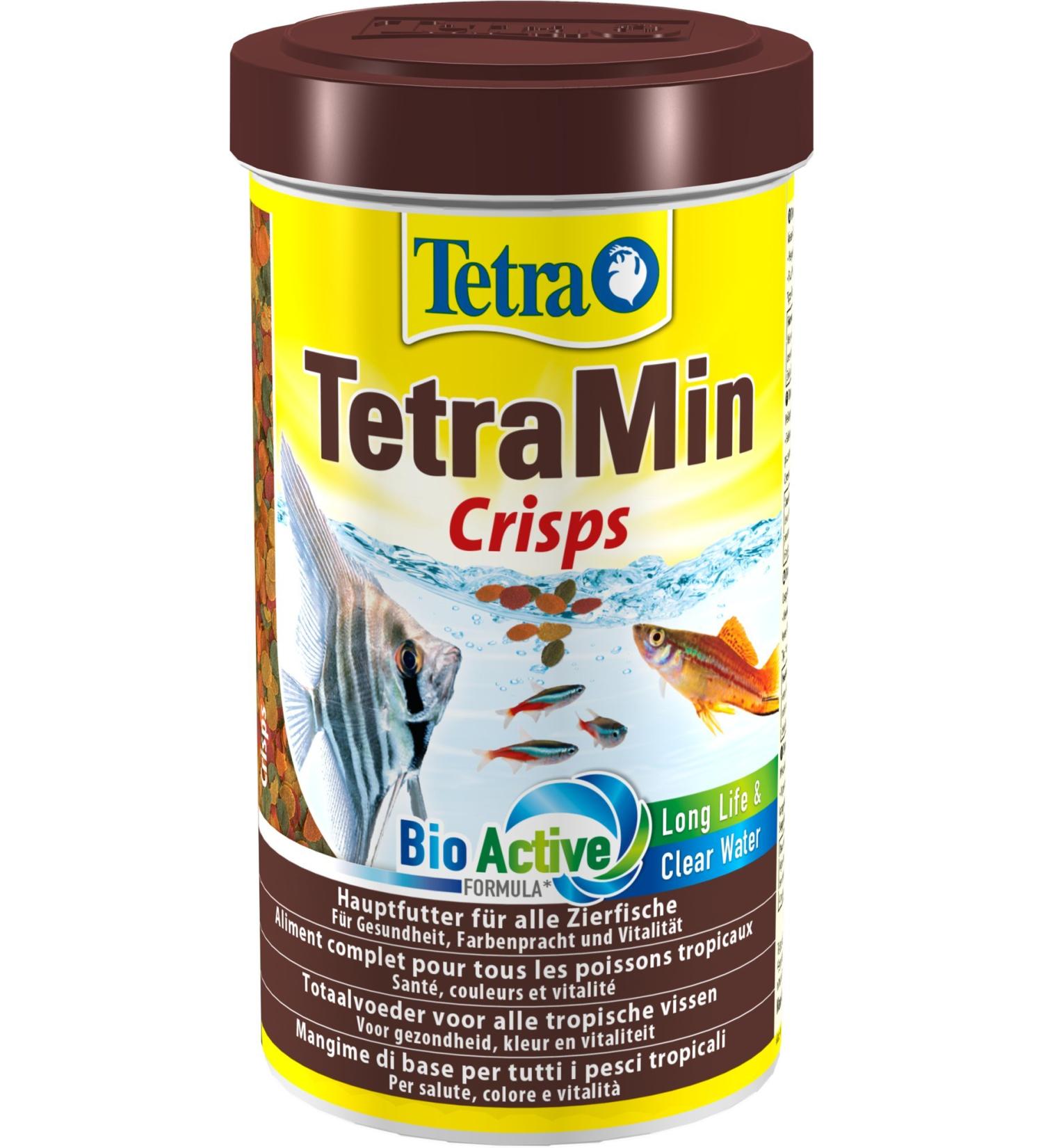 Tetramine Crisp Main Feed for Tropical Fish | High Nutritional Value | 500 ml | International Shipping - Buy Online on GoSupps.com
