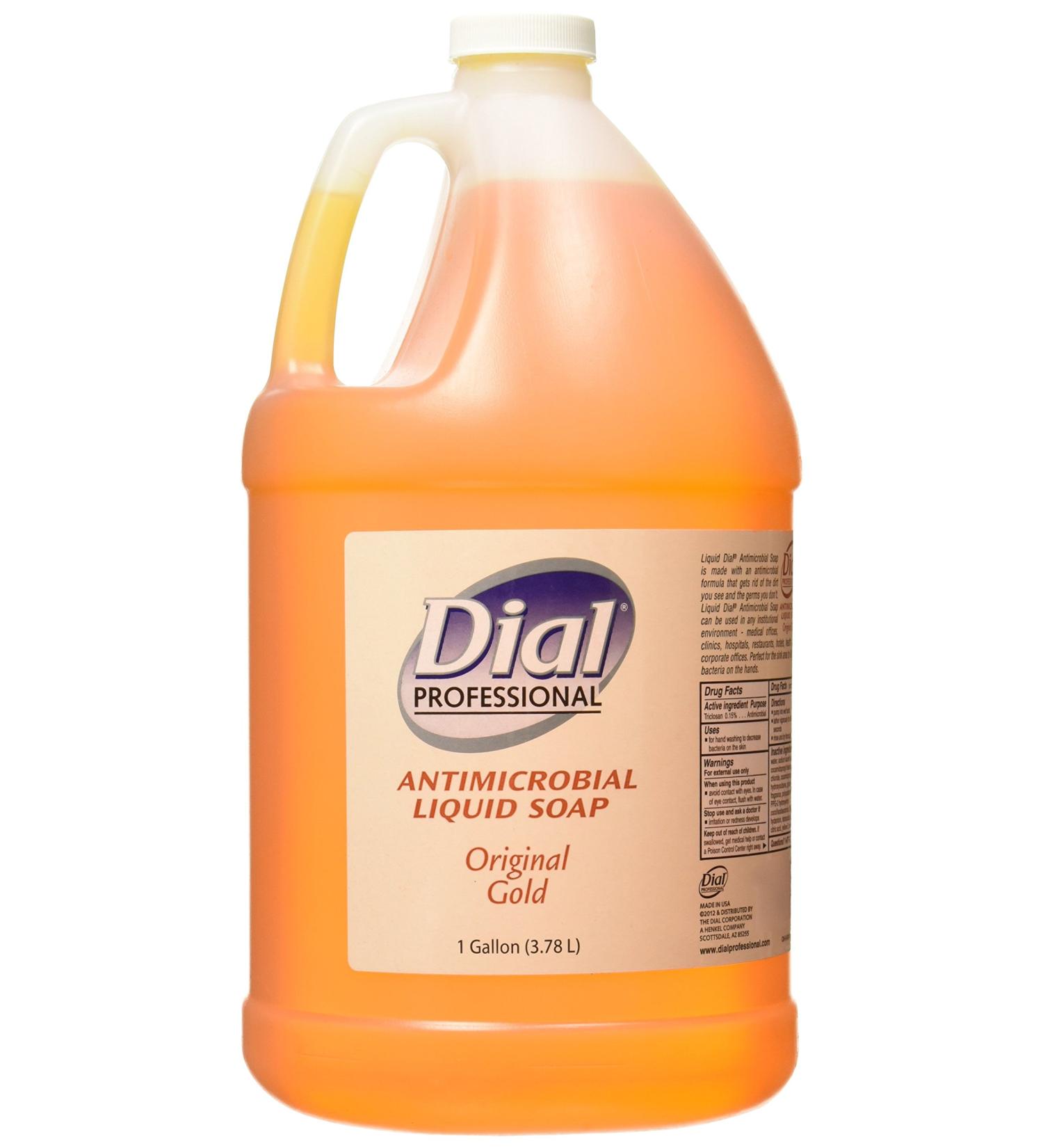 Dial Corporation 88047 Liquid Gold Antimicrobial Soap 1 gal | Trusted Protection - Buy Online on GoSupps.com