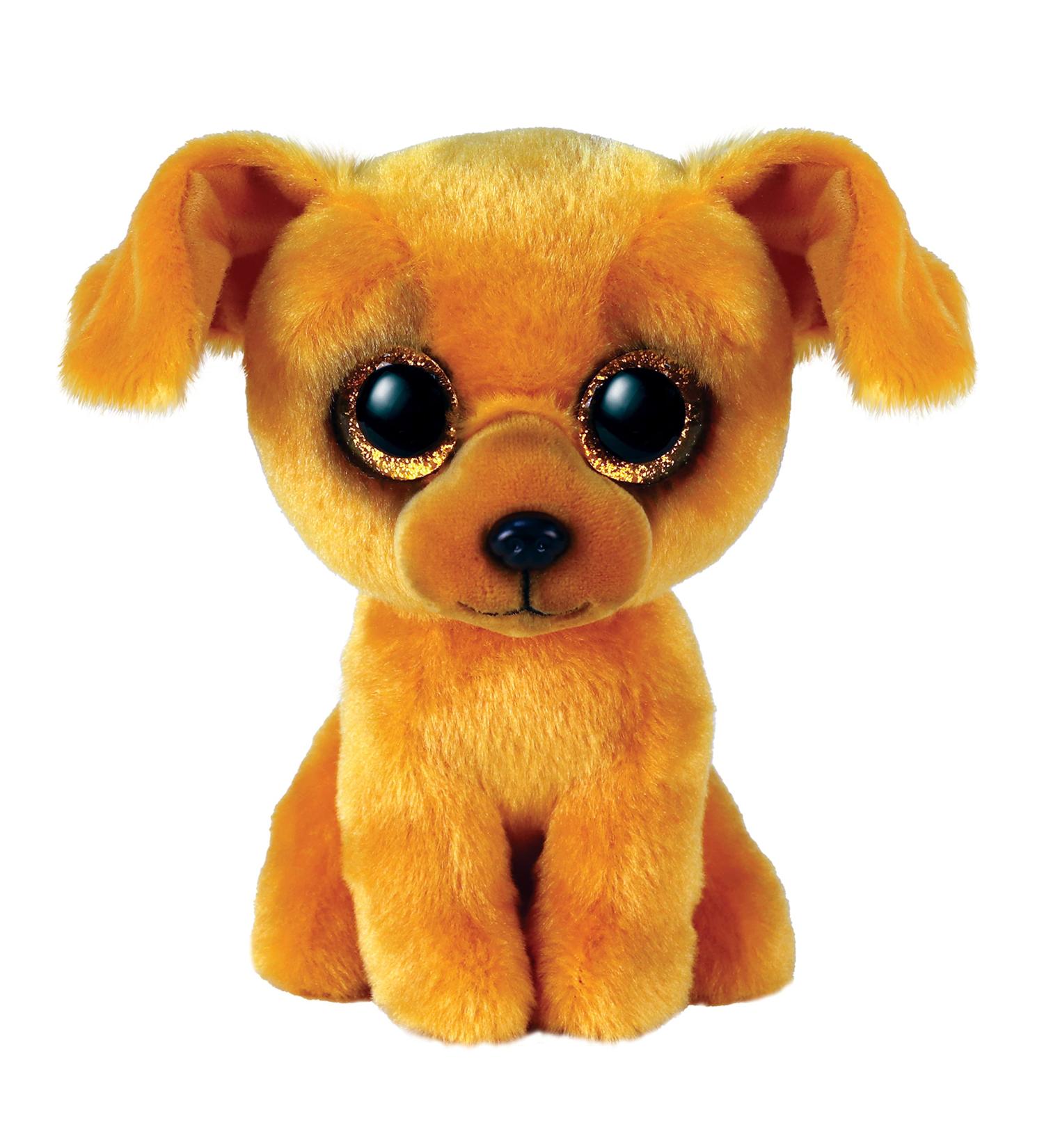 TY Toys Beanie Boo Lightbrown Dog Zuzu - 15 CM Brown (2009294) tan dog zuzu
