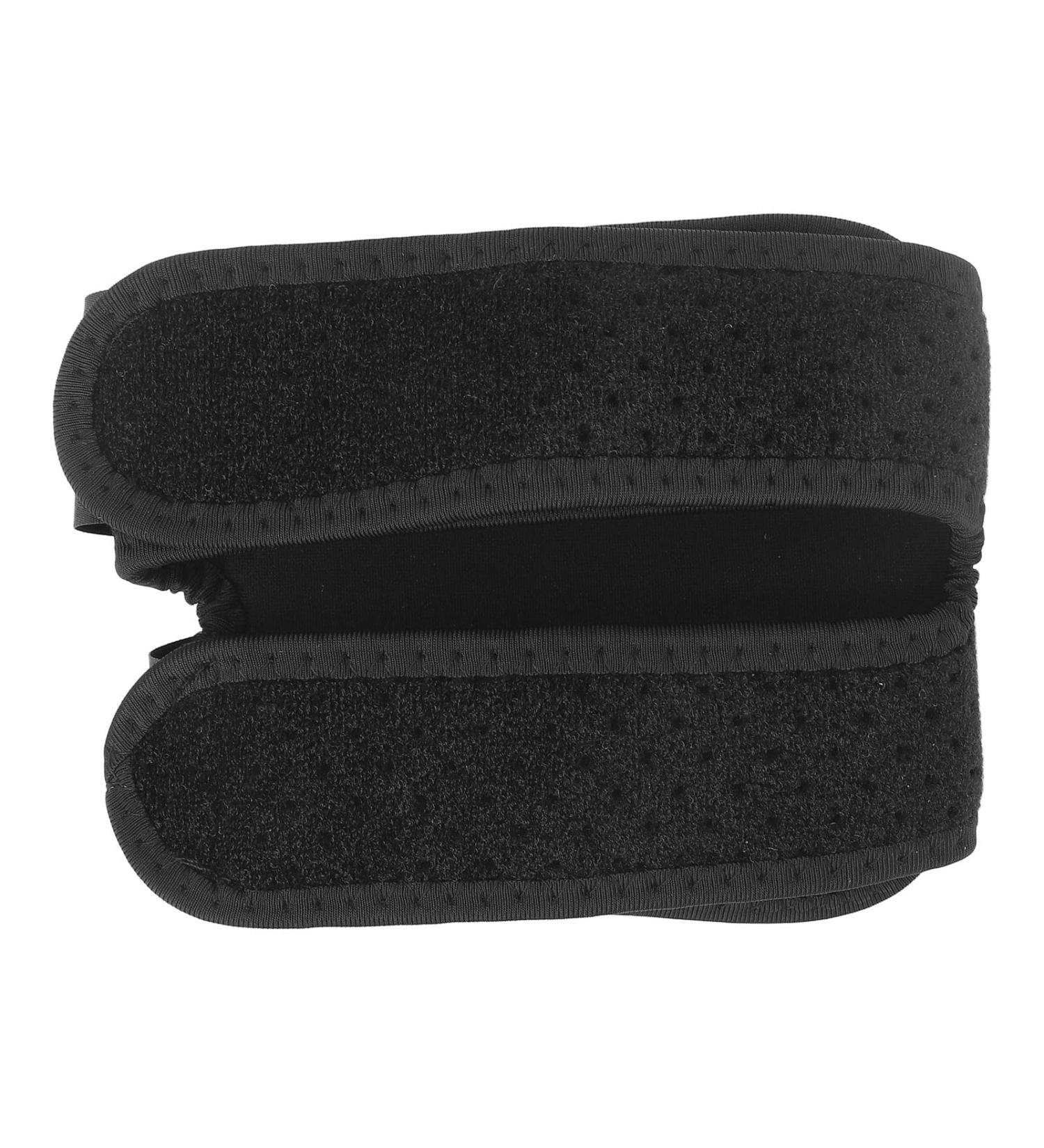 Knee Brace for Women - Breathable Adjustable Knee Strap for Cycling - Skin-Friendly & Stable Support (Black) - Buy Online on GoSupps.com