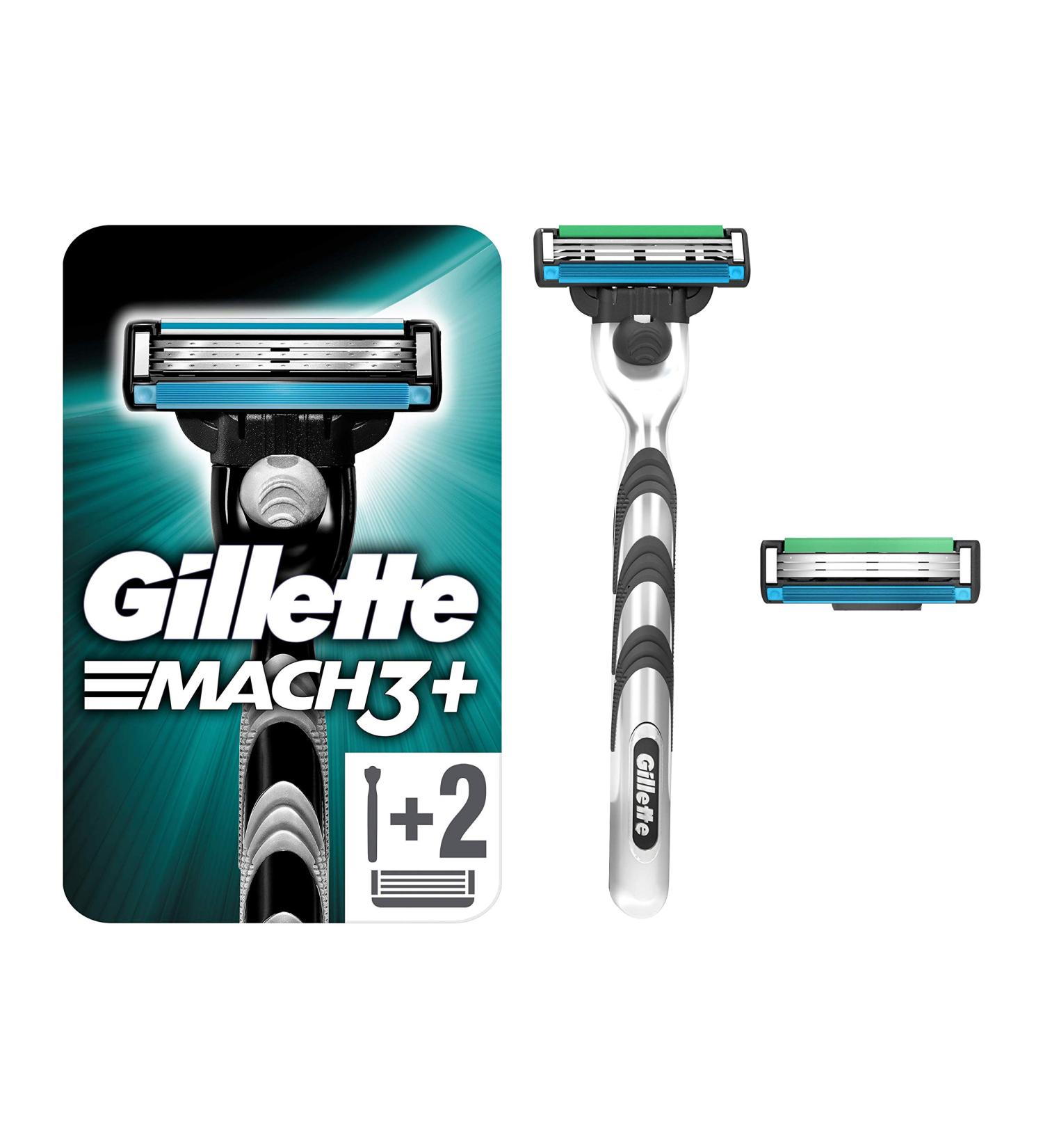 Buy Gillette Mach3 Razor with 2 Blades - International Shipping Available - Buy Online on GoSupps.com