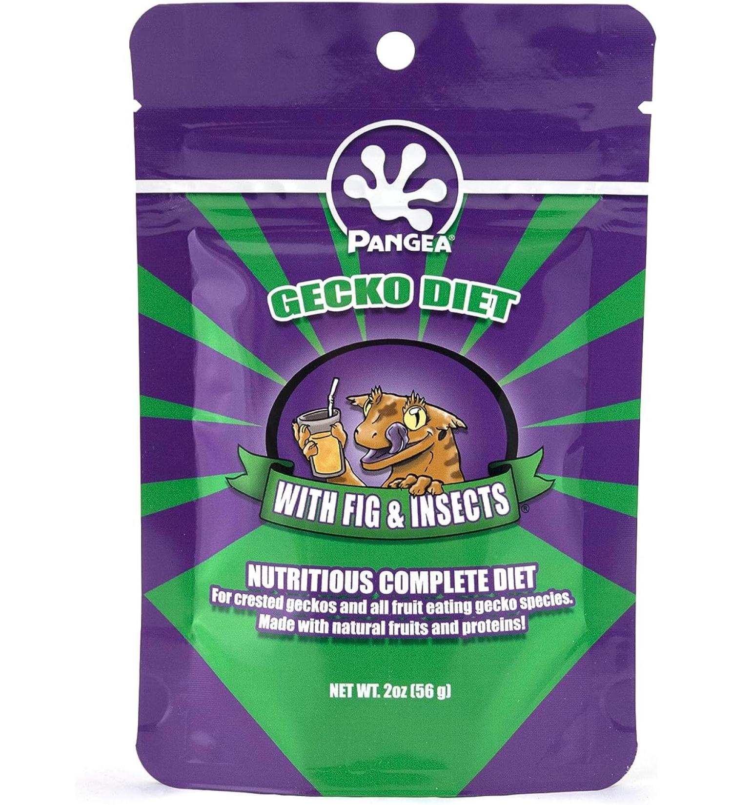 Premium Pangea Fruit Mix Fig & Insects - Complete Diet for Crested Geckos - Buy Online on GoSupps.com