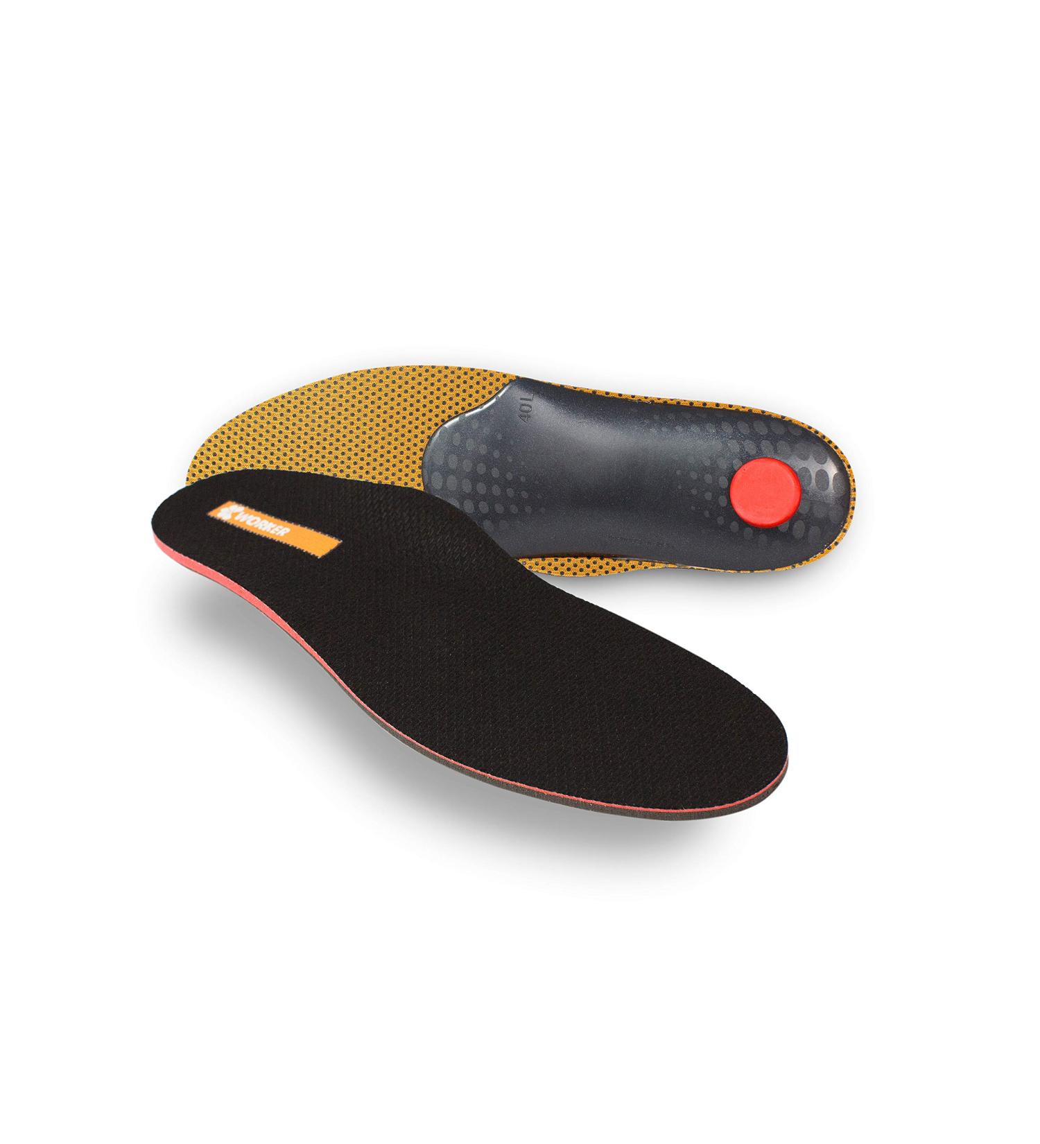 Pedag Worker Heavy Boot Insoles | Made in Germany | Men US 10 / EU 43 | Supports Heel to Toe, Arch, and Metatarsal | Long-Lasting Comfort - Buy Online on GoSupps.com