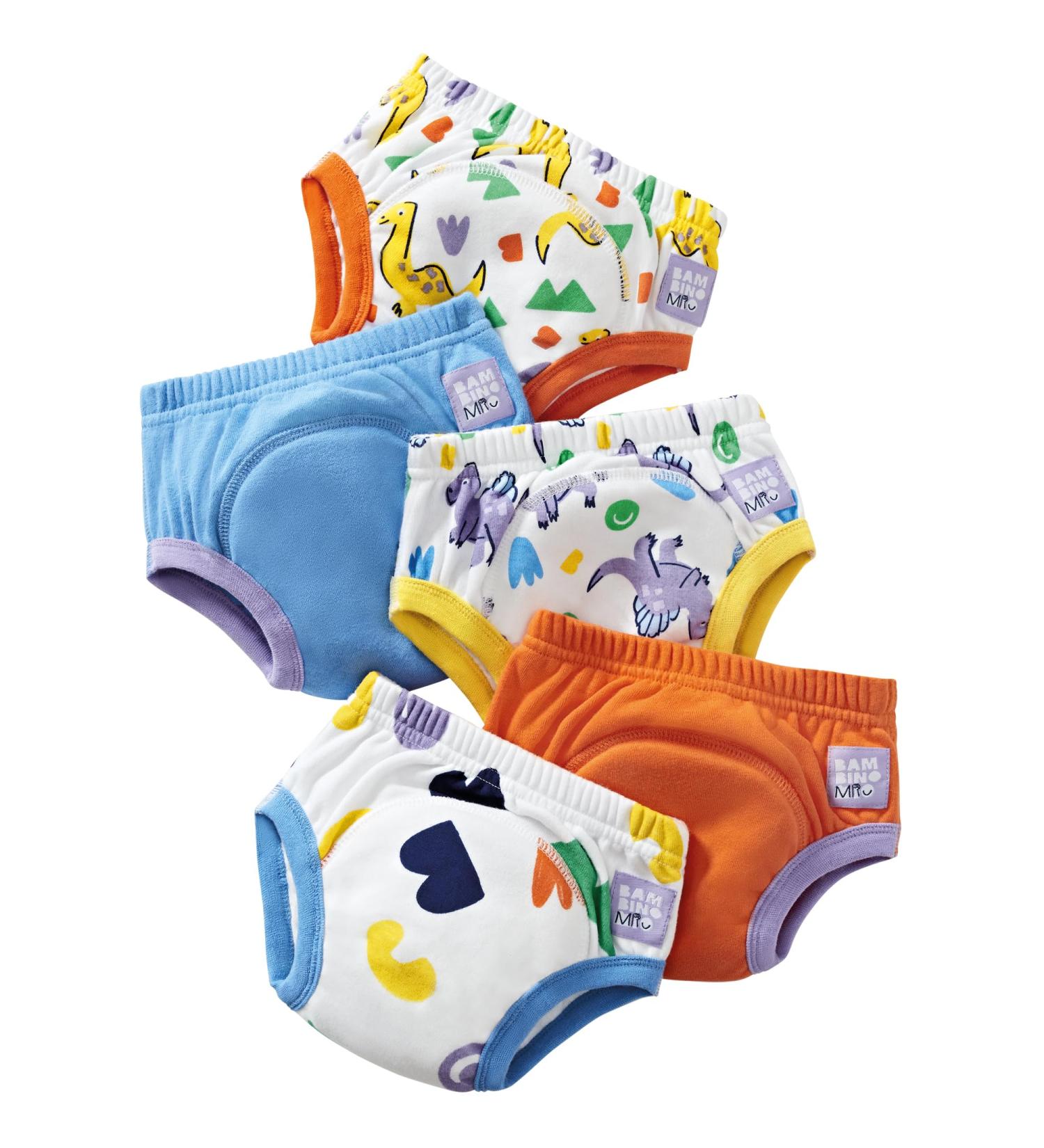 Bambino Mio Unisex Baby Brave Dinos Toddler Training Underwear 2-3 Years - Multicolour - Buy Online on GoSupps.com