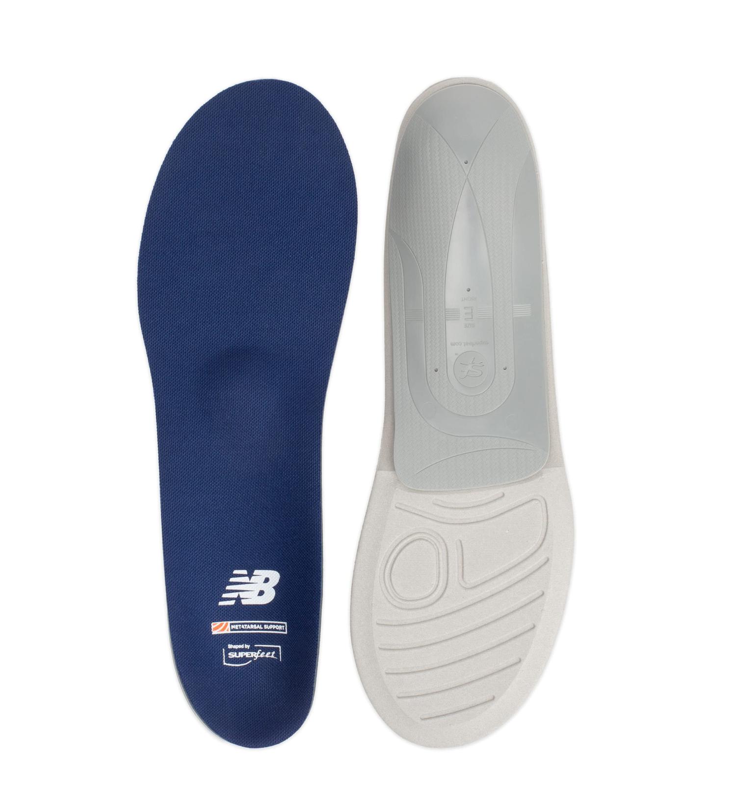 New Balance Casual Shoe Inserts with Arch and Metatarsal Support - Poseidon - Size 9.5-11 Men / 10.5-12 Women - Buy Online on GoSupps.com