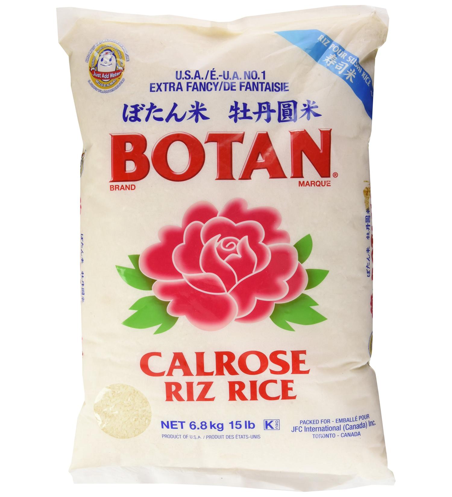 Botan Calrose Rice 6.8kg 6.8 kg (Pack of 1) - Buy Online on GoSupps.com