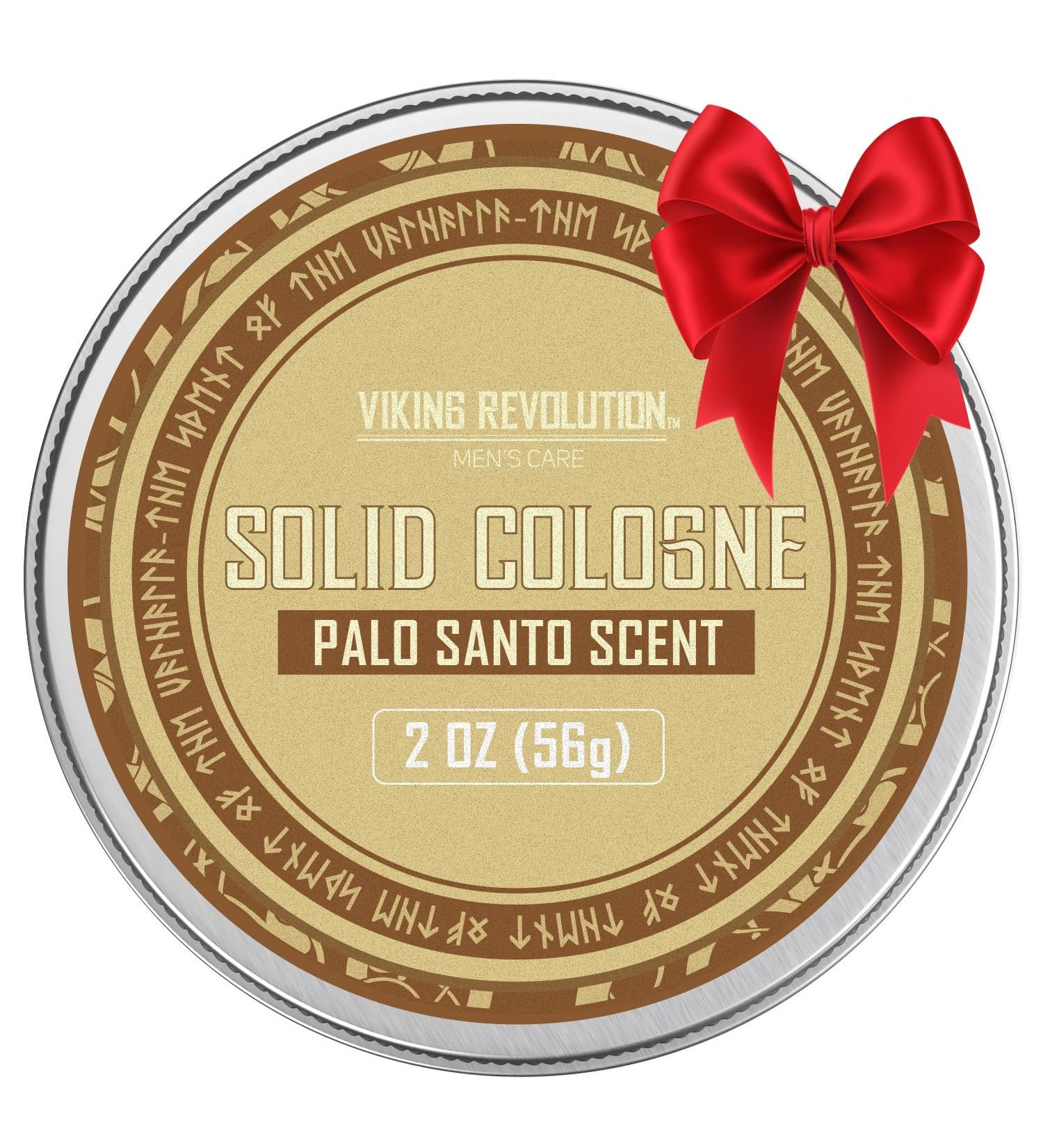 Viking Revolution Palo Santo Mens Solid Cologne Men 2 Oz - Men Solid Perfume with Palo Santo Cologne for Men - Balm Cologne for Mens Cologne Balm Travel Cologne Wax (1 pack Palo Santo) Palo Santo 2 Ounce (Pack of 1) - Buy Online on GoSupps.com