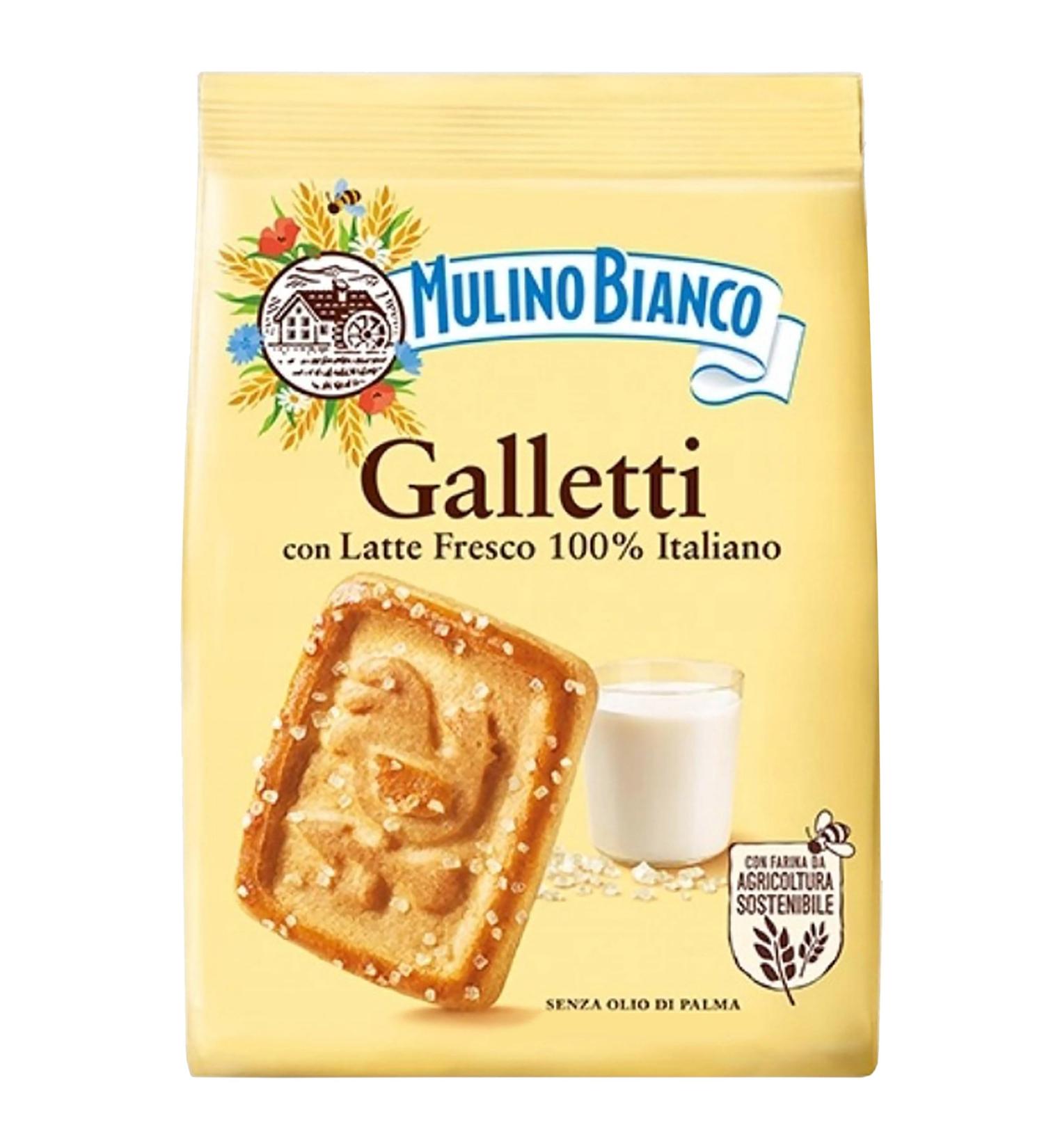  sarcia.eu Galletti White Cookies with Sugar 350 g (Galletti x1) - Buy Online on GoSupps.com