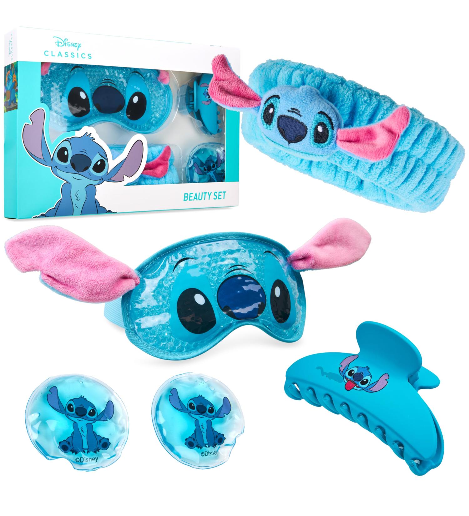 Disney Stitch Cooling Eye Mask Beauty Accessories Set - Stitch Gifts for Her (Blue) - Buy Online on GoSupps.com